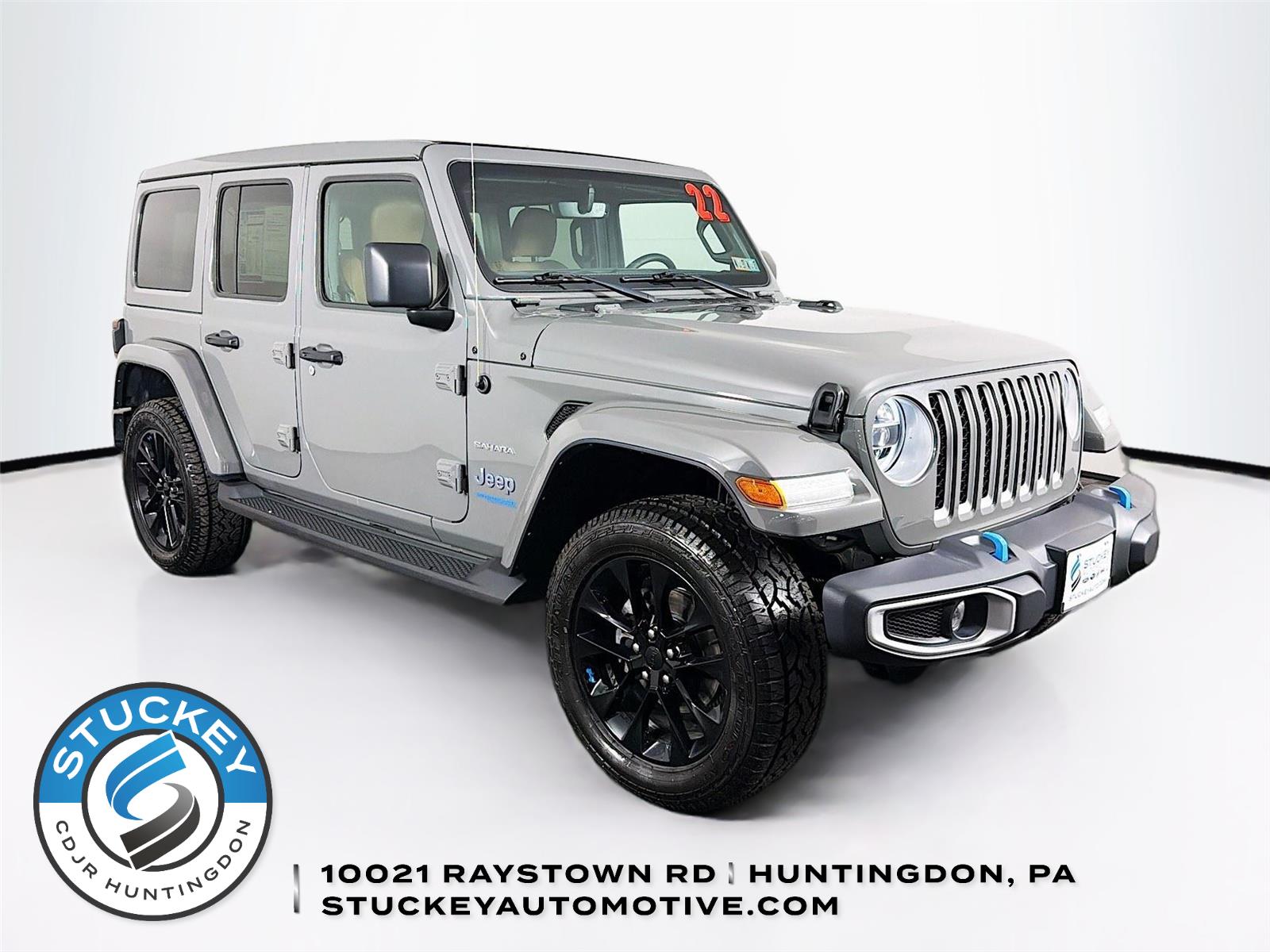 Sting-Gray Clearcoat 2022 Jeep Wrangler 4xe Sahara 4WD SUV / Crossover Four-Wheel Drive 8-Speed Automatic