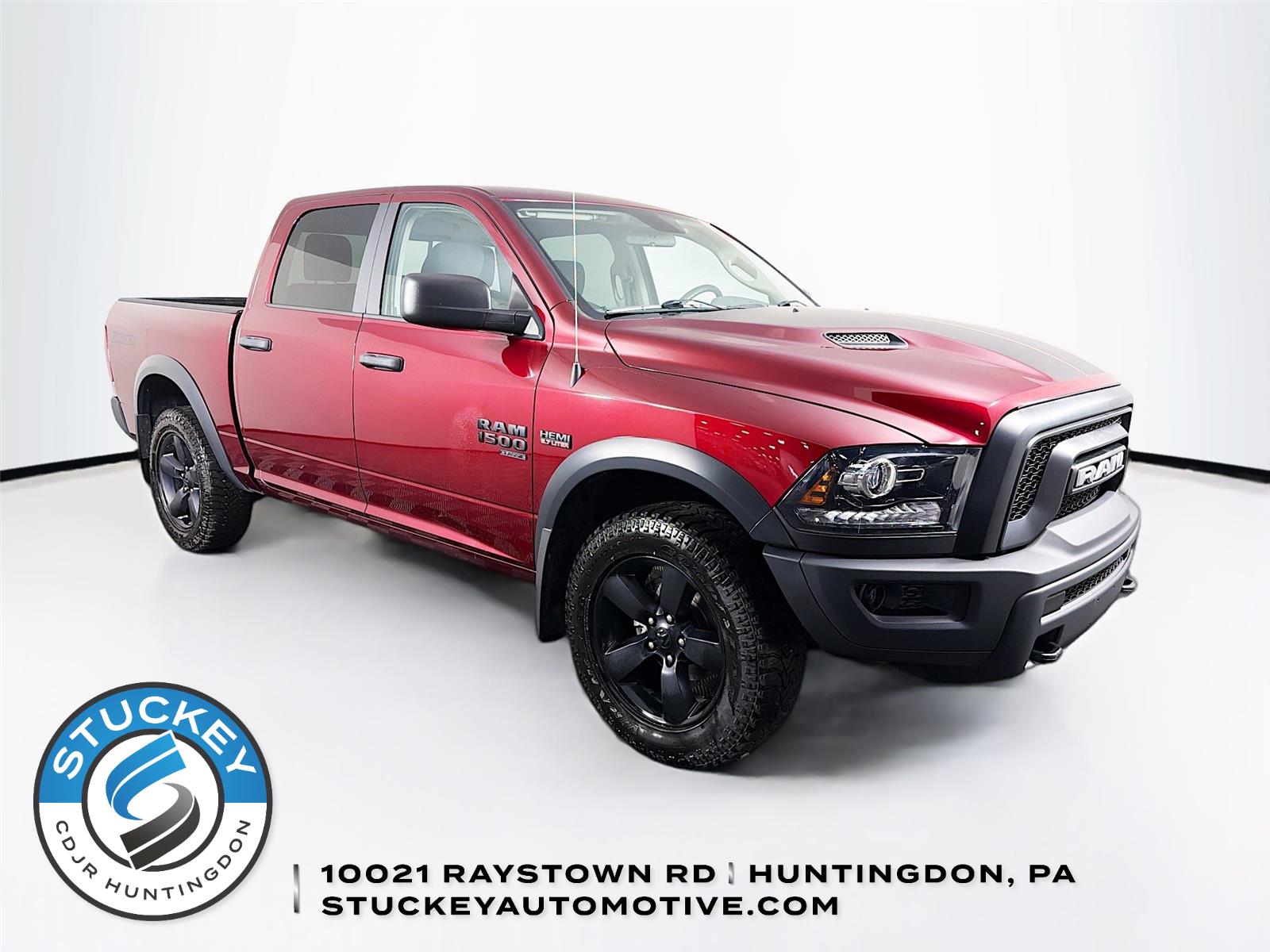 Delmonico Red Pearlcoat 2020 RAM 1500 Classic Warlock Crew Cab SB 4WD Pickup Truck Four-Wheel Drive 8-Speed Automatic