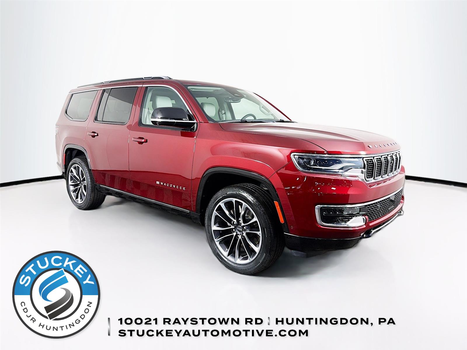 Velvet Red Pearlcoat 2024 Jeep Wagoneer Series III 4WD SUV / Crossover Four-Wheel Drive 8-Speed Automatic