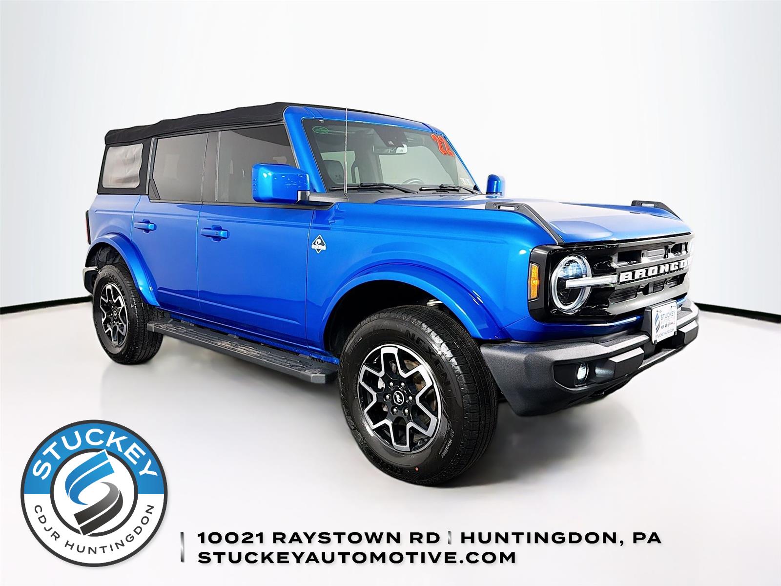 Velocity Blue 2022 Ford Bronco SUV / Crossover Four-Wheel Drive Automatic