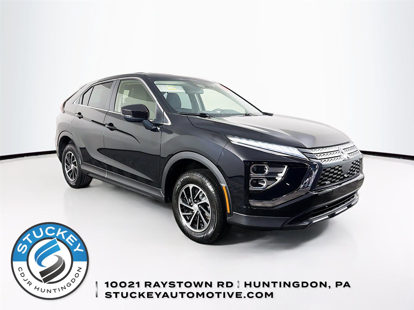 Labrador Black Pearl 2024 Mitsubishi Eclipse Cross ES S-AWC SUV / Crossover All-Wheel Drive Continuously Variable Transmission