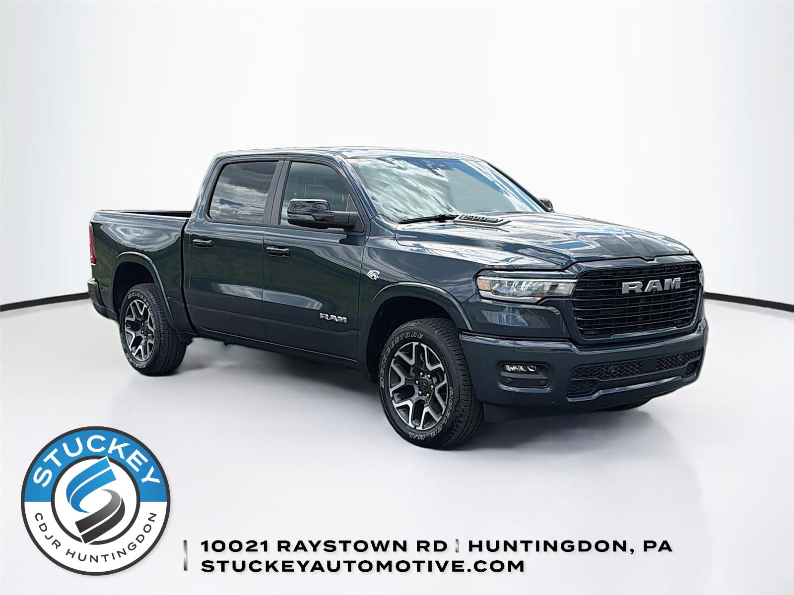 Forged Blue Metallic 2026 RAM 1500 Pickup Truck Four-Wheel Drive 8-Speed Automatic