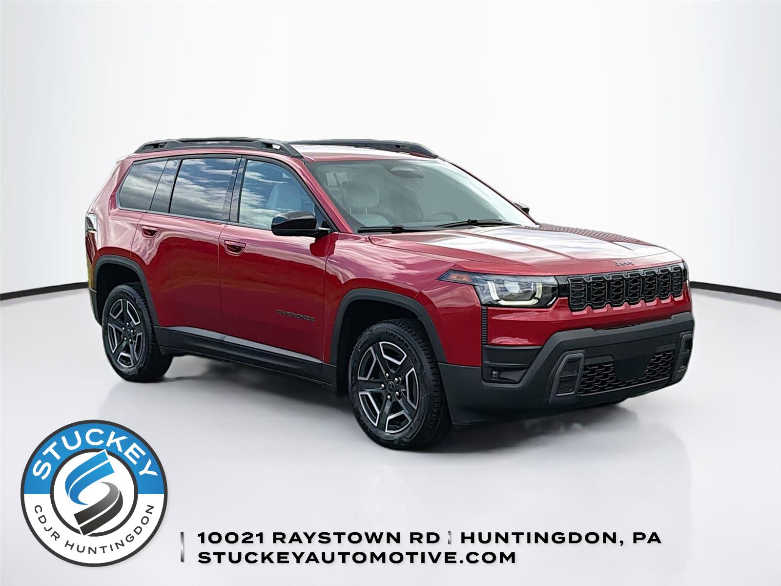 Red Hot Pearlcoat 2026 Jeep Cherokee SUV / Crossover Four-Wheel Drive Automatic