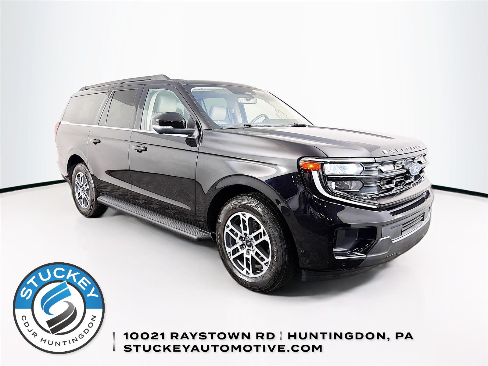 Agate Black 2025 Ford Expedition MAX Active 4WD SUV / Crossover Four-Wheel Drive Automatic