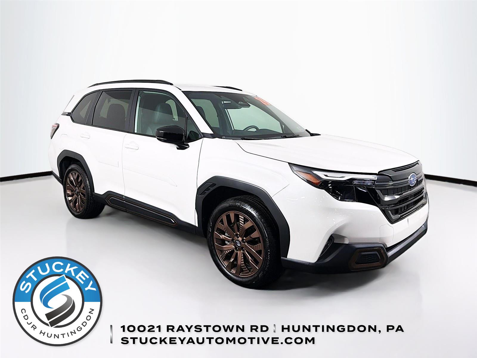 Crystal White Pearl 2026 Subaru Forester Sport Crossover AWD SUV / Crossover All-Wheel Drive Continuously Variable Transmission