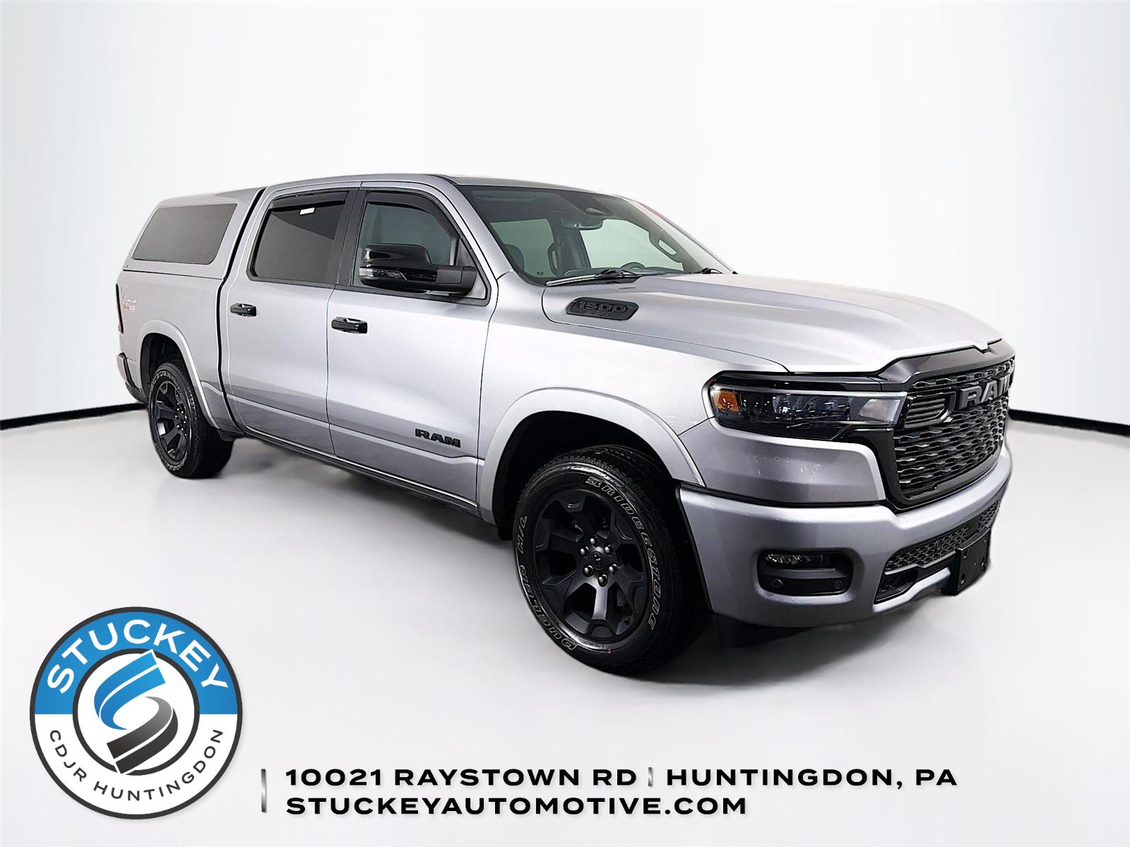 Billet Silver Metallic Clearcoat 2025 RAM 1500 Big Horn Crew Cab 4WD Pickup Truck Four-Wheel Drive 8-Speed Automatic