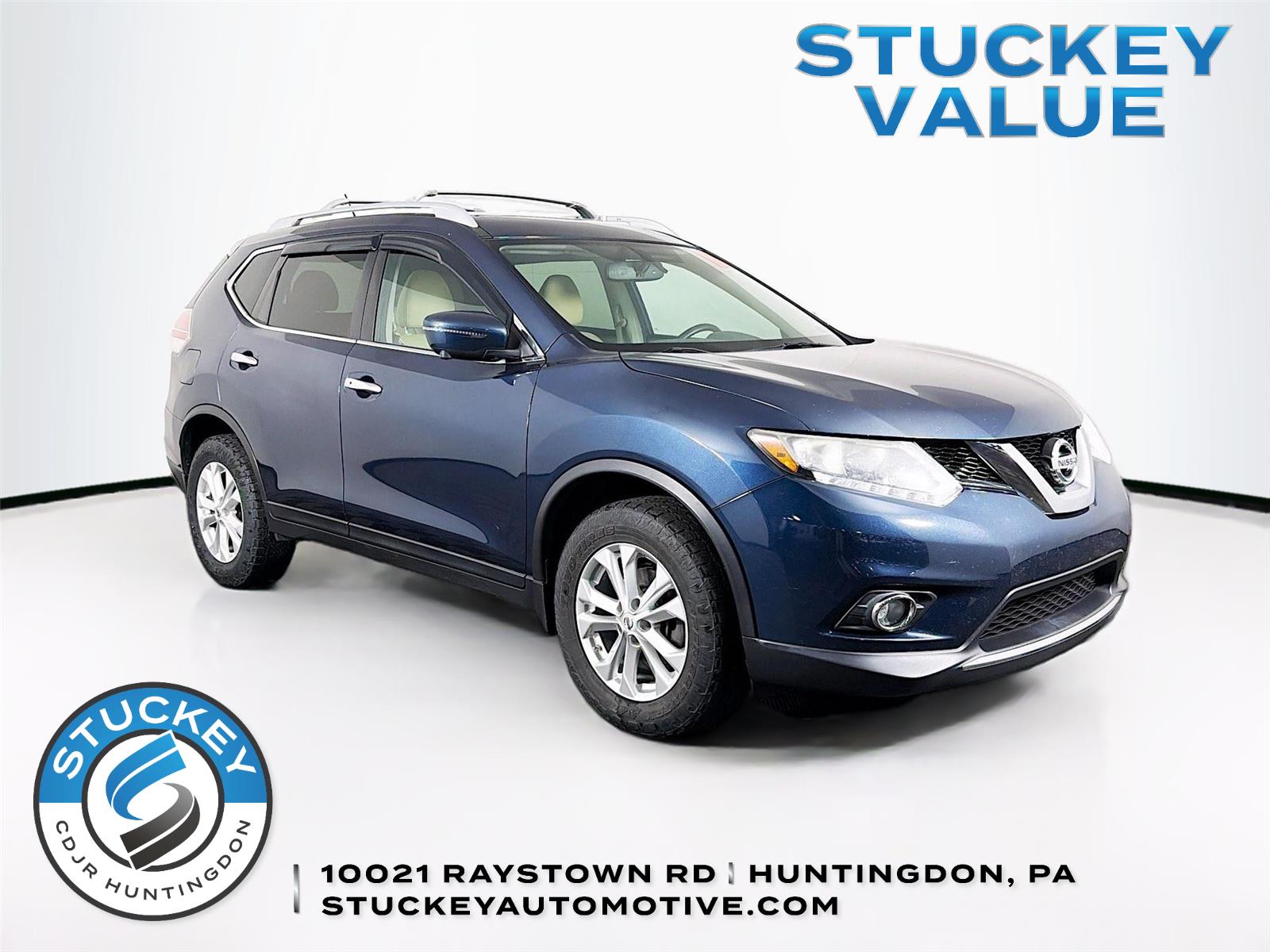 Arctic Blue Metallic 2016 Nissan Rogue SV AWD SUV / Crossover All-Wheel Drive Continuously Variable Transmission