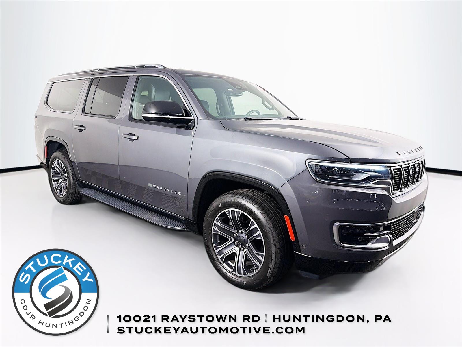 Baltic Gray Metallic Clearcoat 2024 Jeep Wagoneer L SUV / Crossover Four-Wheel Drive 8-Speed Automatic