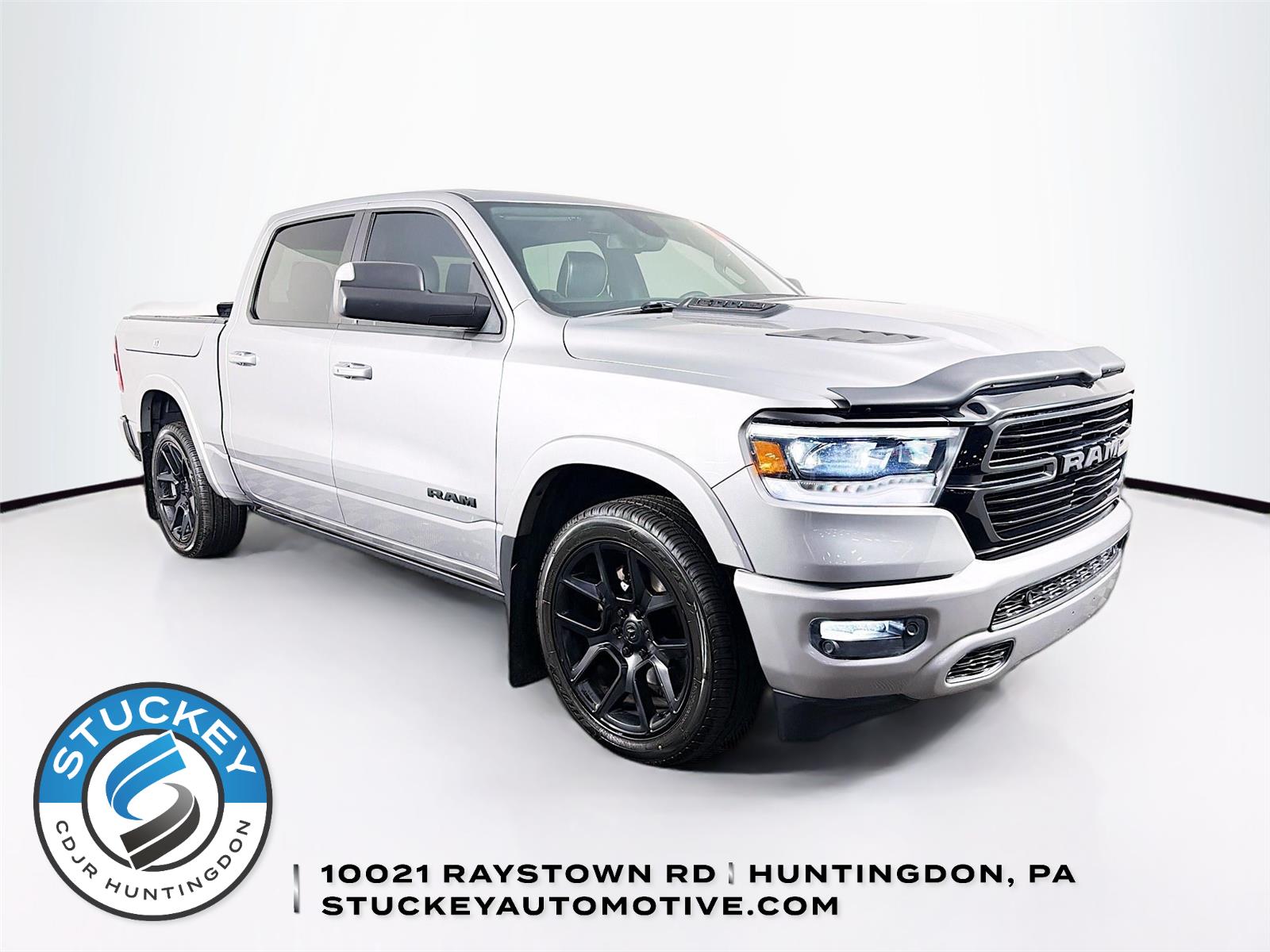 Billet Silver Metallic Clearcoat 2020 RAM 1500 Laramie Crew Cab 4WD Pickup Truck Four-Wheel Drive 8-Speed Automatic
