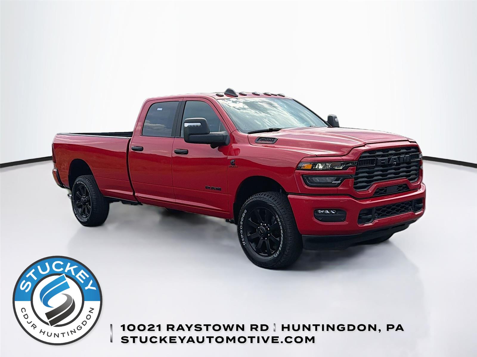 Flame Red Clearcoat 2026 RAM 2500 Pickup Truck Four-Wheel Drive 8-Speed Automatic