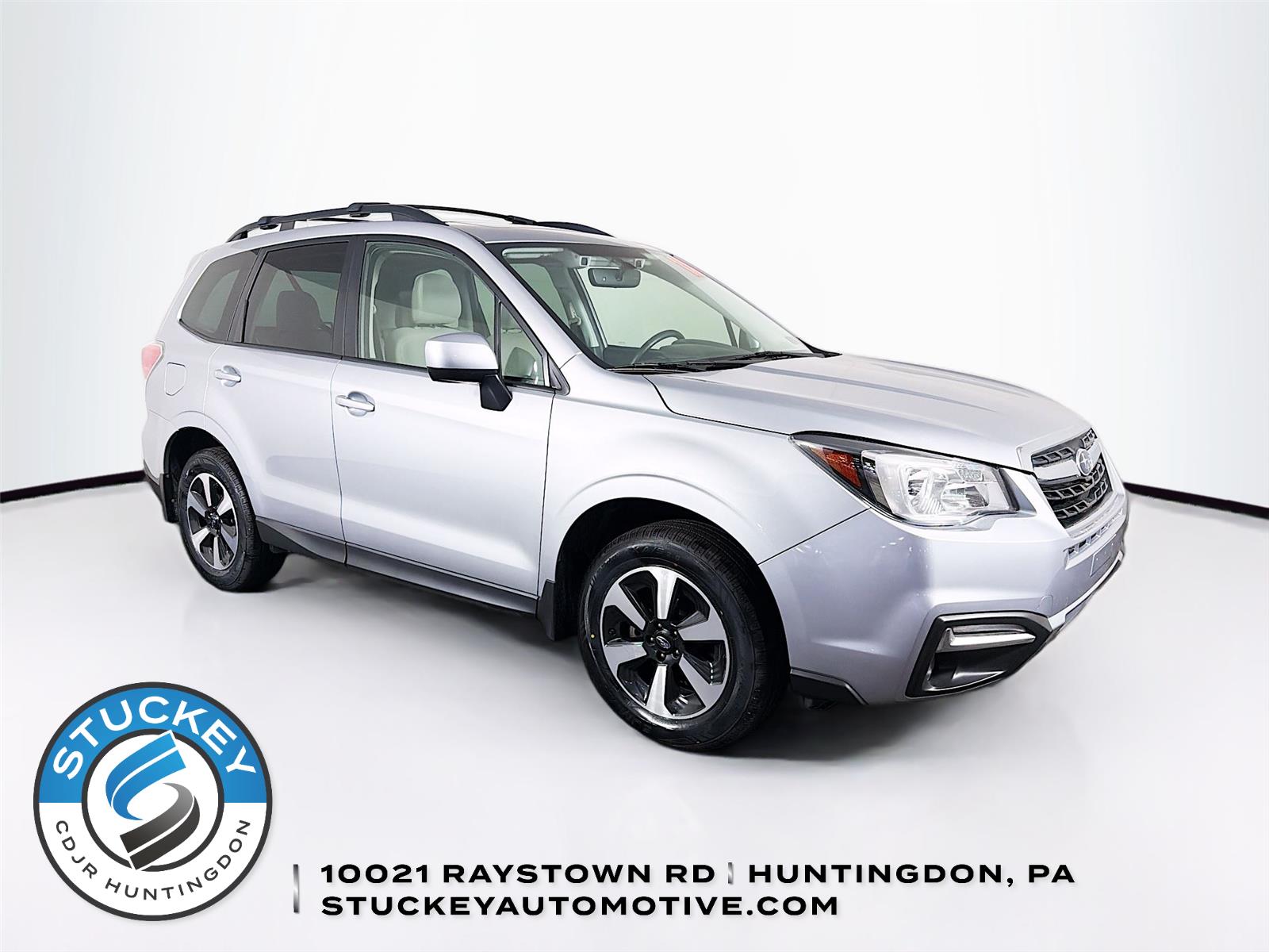 Ice Silver Metallic 2018 Subaru Forester SUV / Crossover All-Wheel Drive Continuously Variable Transmission