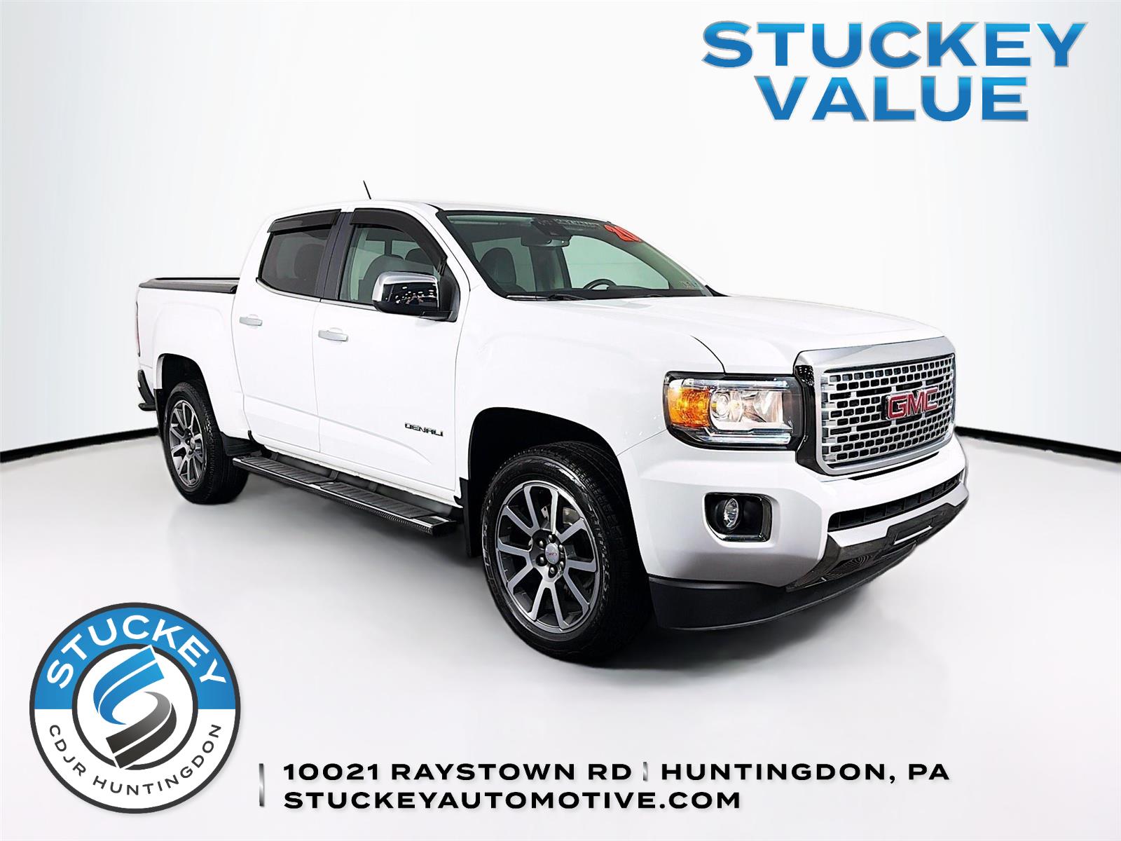 Summit White 2020 GMC Canyon Pickup Truck Four-Wheel Drive 8-Speed Automatic