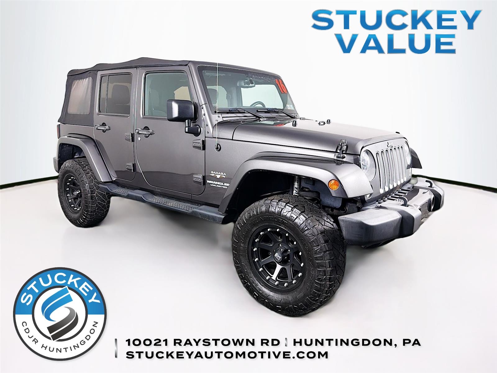 Gray (Granite Crystal Metallic Clearcoat) 2016 Jeep Wrangler SUV / Crossover Four-Wheel Drive 6-Speed Manual