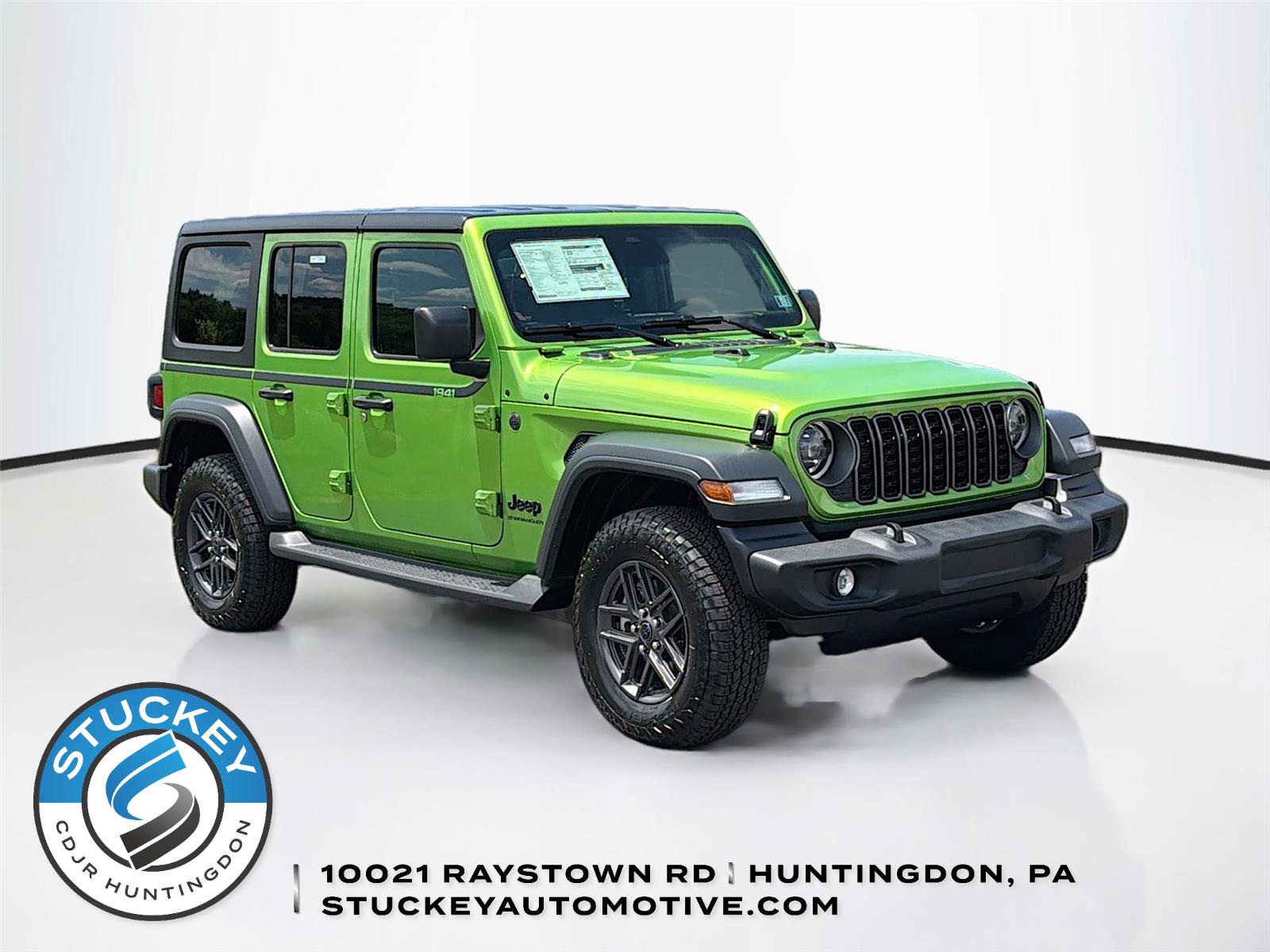 Mojito Clearcoat 2026 Jeep Wrangler SUV / Crossover Four-Wheel Drive 8-Speed Automatic