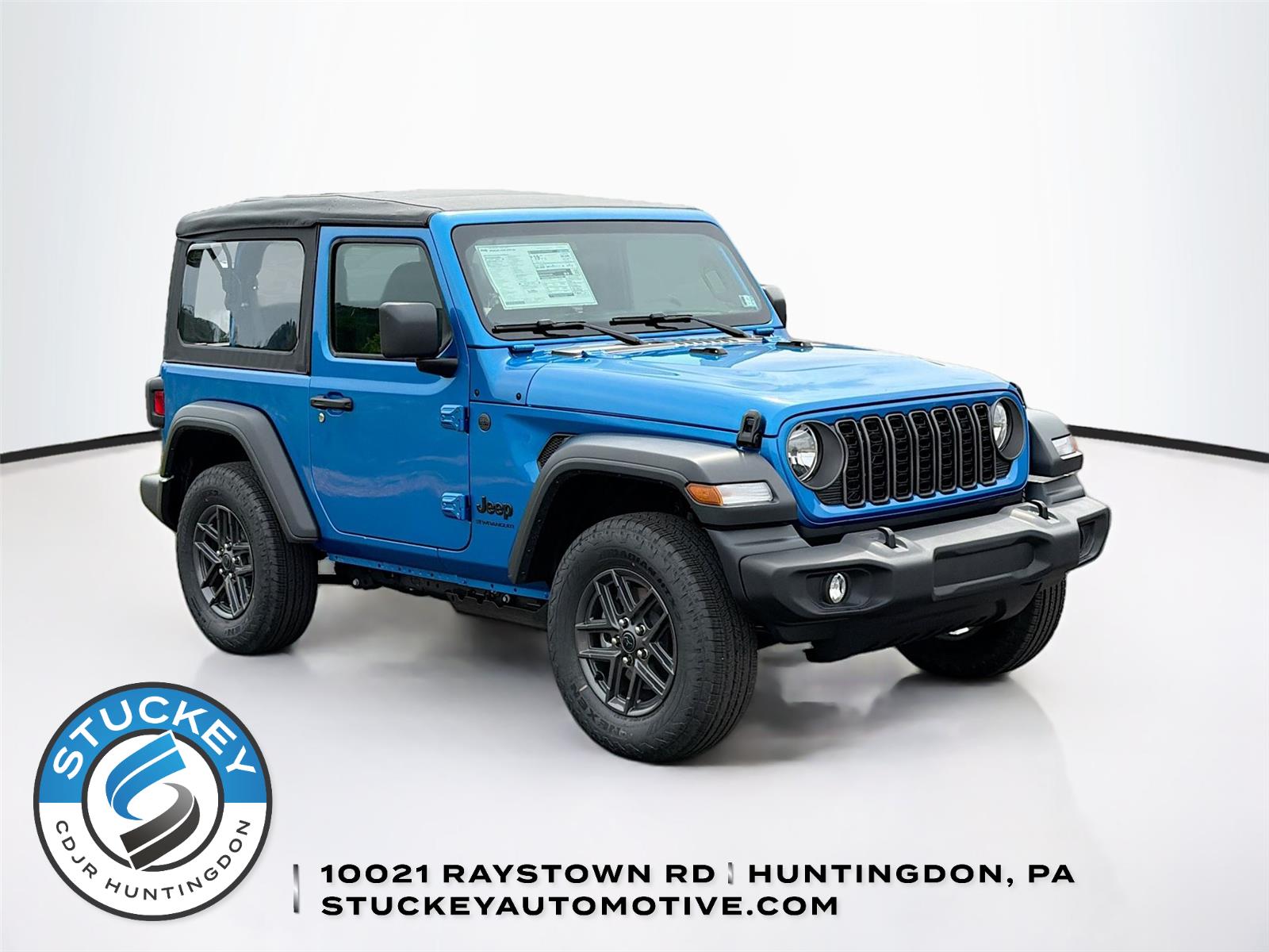 Hydro Blue Pearlcoat 2026 Jeep Wrangler SUV / Crossover Four-Wheel Drive 6-Speed Manual