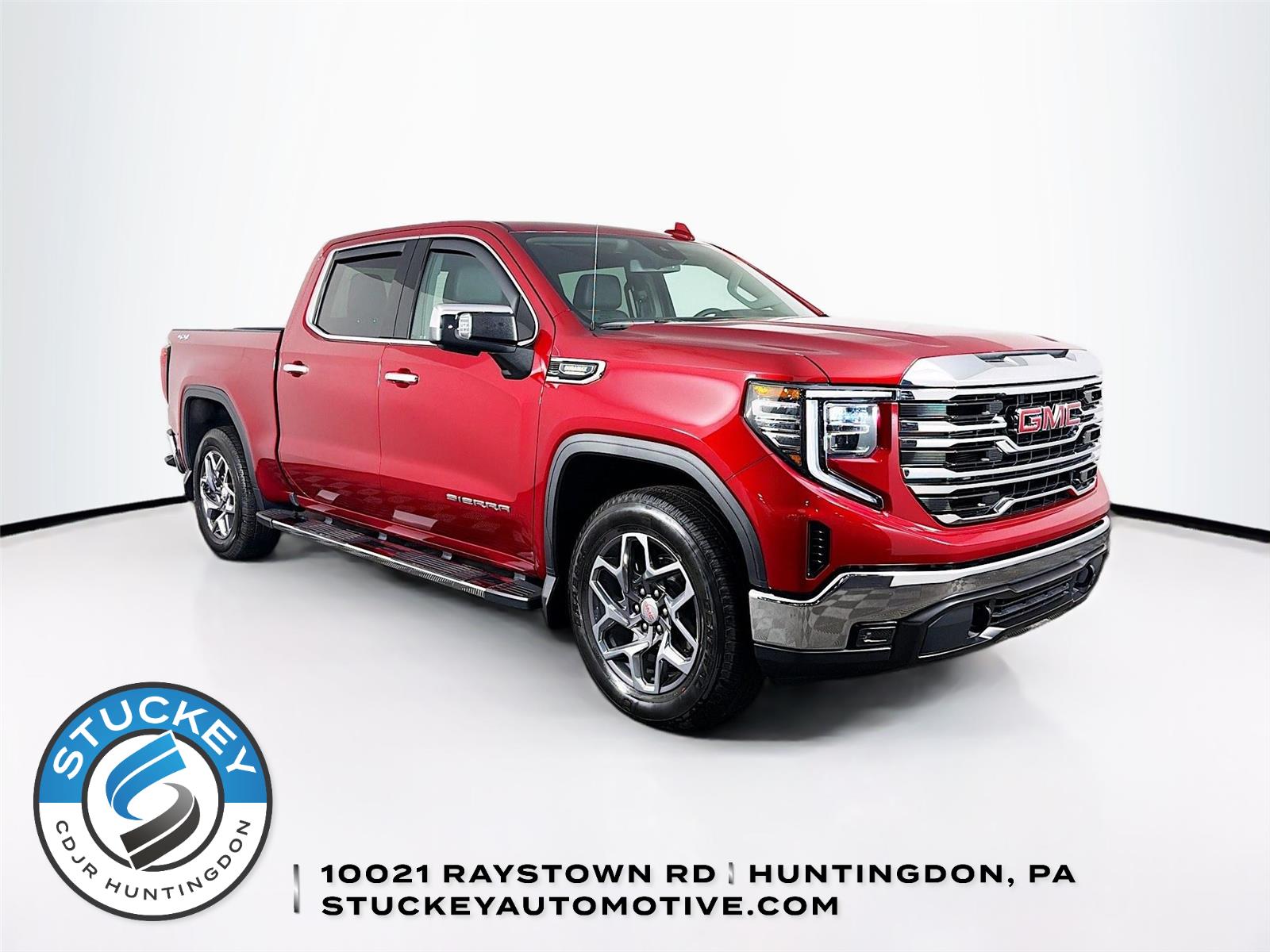 Volcanic Red Tintcoat 2023 GMC Sierra 1500 Pickup Truck Four-Wheel Drive Automatic