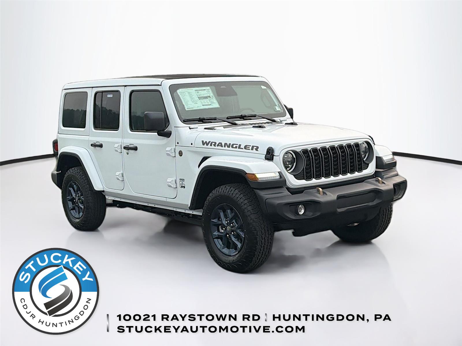 Bright White Clearcoat 2026 Jeep Wrangler SUV / Crossover Four-Wheel Drive 8-Speed Automatic