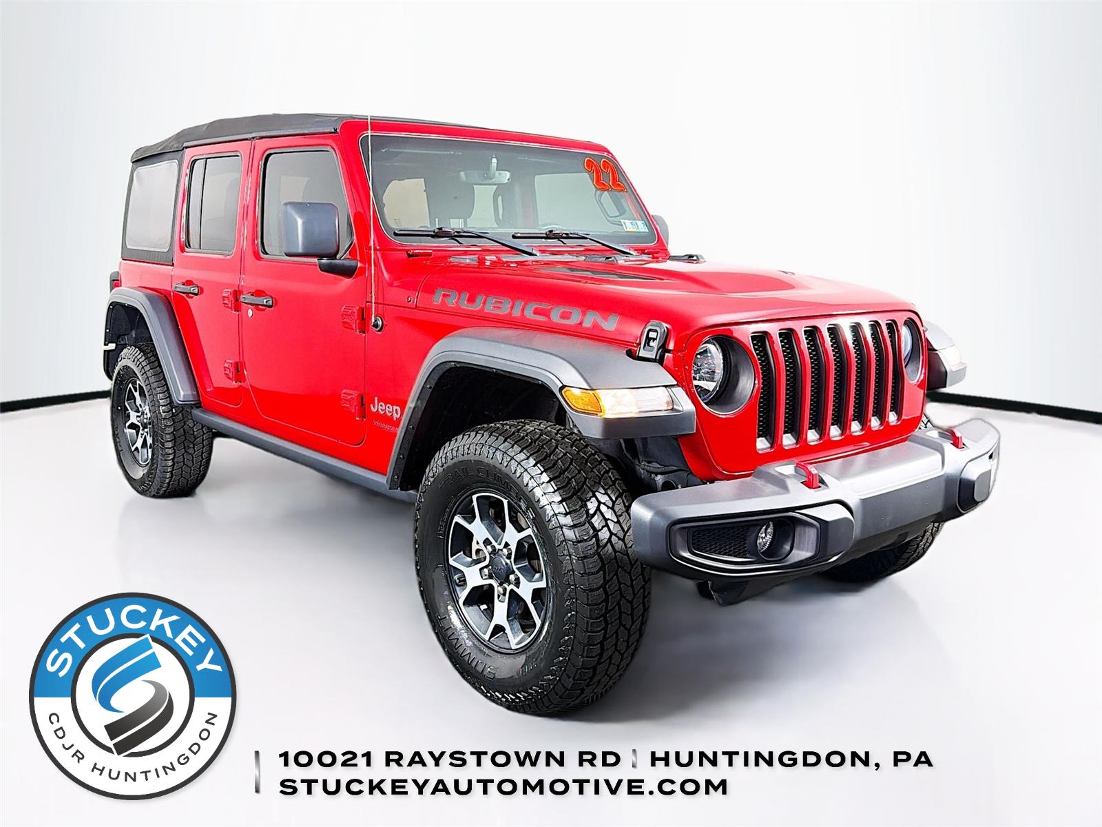 Firecracker Red Clearcoat 2022 Jeep Wrangler SUV / Crossover Four-Wheel Drive 8-Speed Automatic