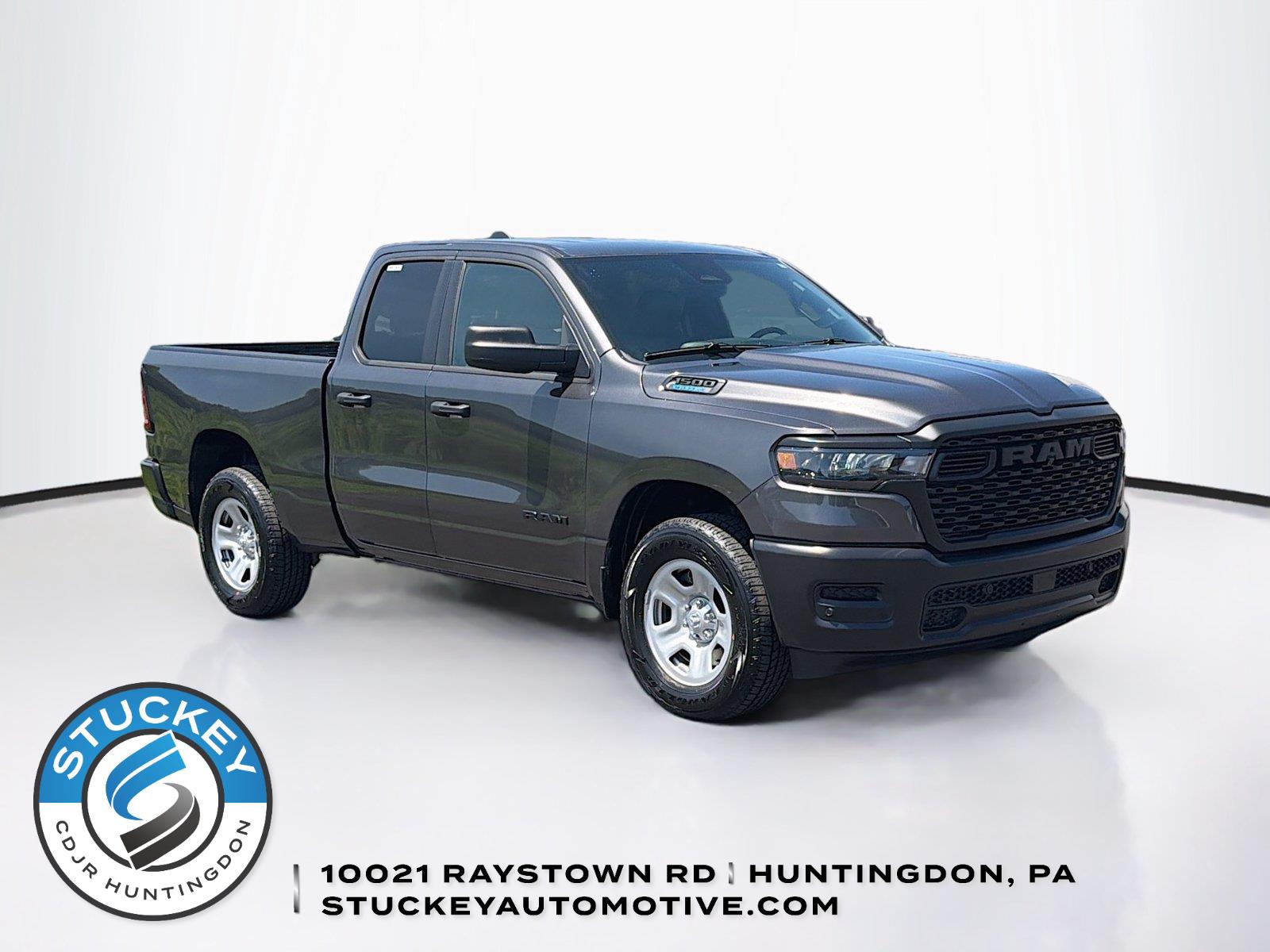 Gray (Granite Crystal Metallic Clearcoat) 2026 RAM 1500 Pickup Truck Four-Wheel Drive 8-Speed Automatic