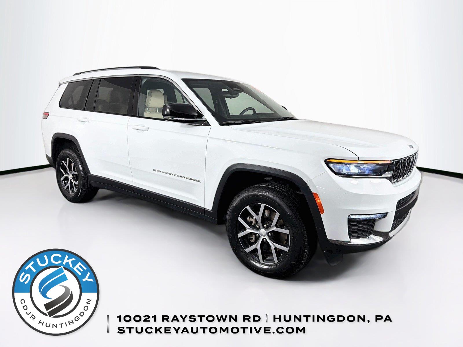 Bright White Clearcoat 2023 Jeep Grand Cherokee L SUV / Crossover Four-Wheel Drive 8-Speed Automatic