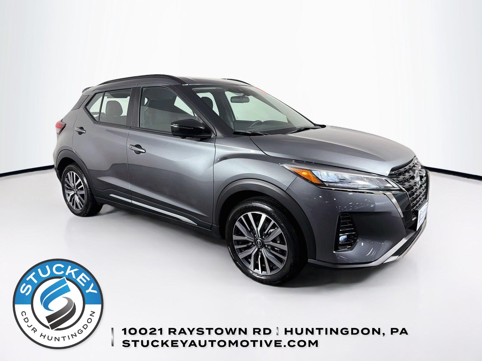 Gray (Gun Metallic) 2024 Nissan Kicks SUV / Crossover Front-Wheel Drive Continuously Variable Transmission