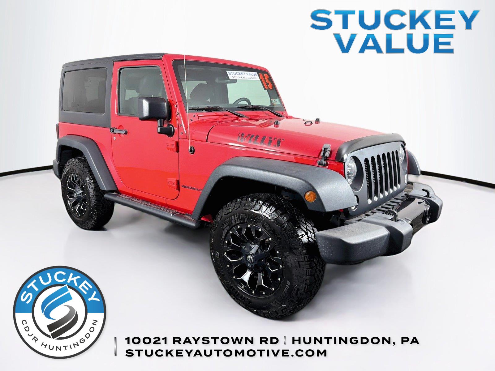 Firecracker Red Clear Coat 2015 Jeep Wrangler SUV / Crossover Four-Wheel Drive 5-Speed Automatic