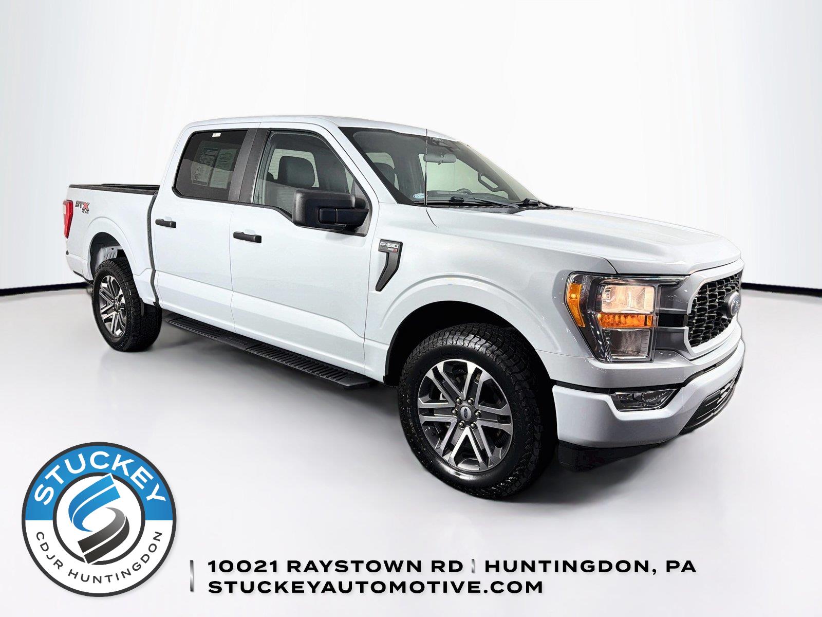 Space White 2022 Ford F-150 Pickup Truck Four-Wheel Drive Automatic