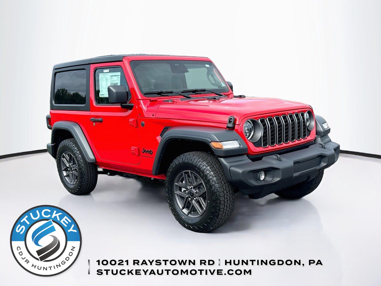 Firecracker Red Clearcoat 2026 Jeep Wrangler SUV / Crossover Four-Wheel Drive 8-Speed Automatic