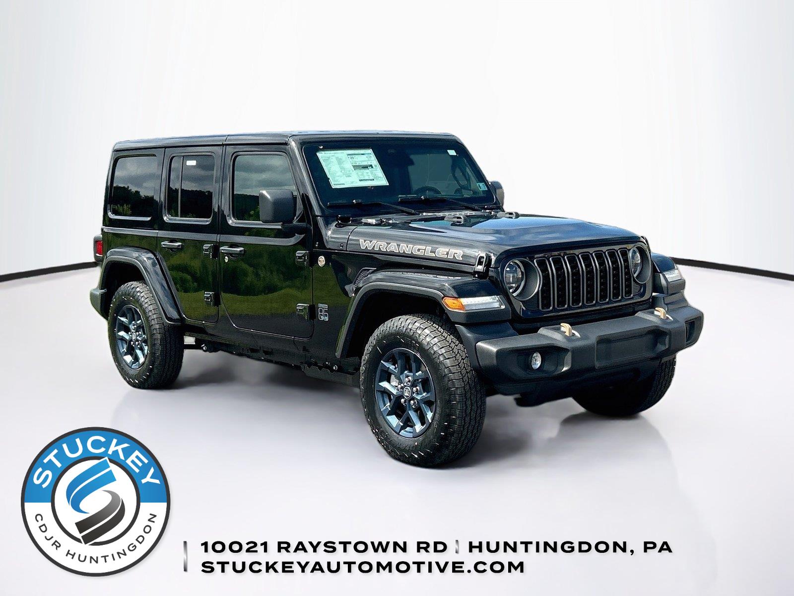 Black Clearcoat 2026 Jeep Wrangler SUV / Crossover Four-Wheel Drive 8-Speed Automatic