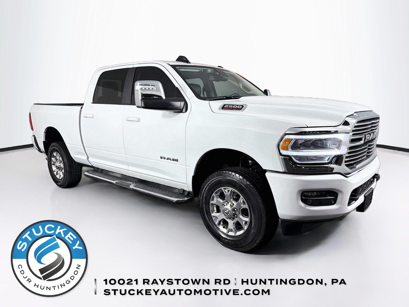 Bright White Clearcoat 2024 RAM 2500 Pickup Truck Four-Wheel Drive 8-Speed Automatic