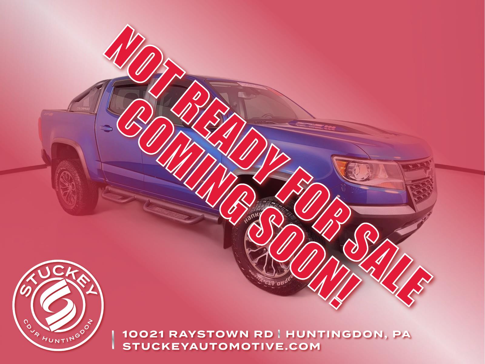 Kinetic Blue Metallic 2018 Chevrolet Colorado Pickup Truck Four-Wheel Drive 8-Speed Automatic