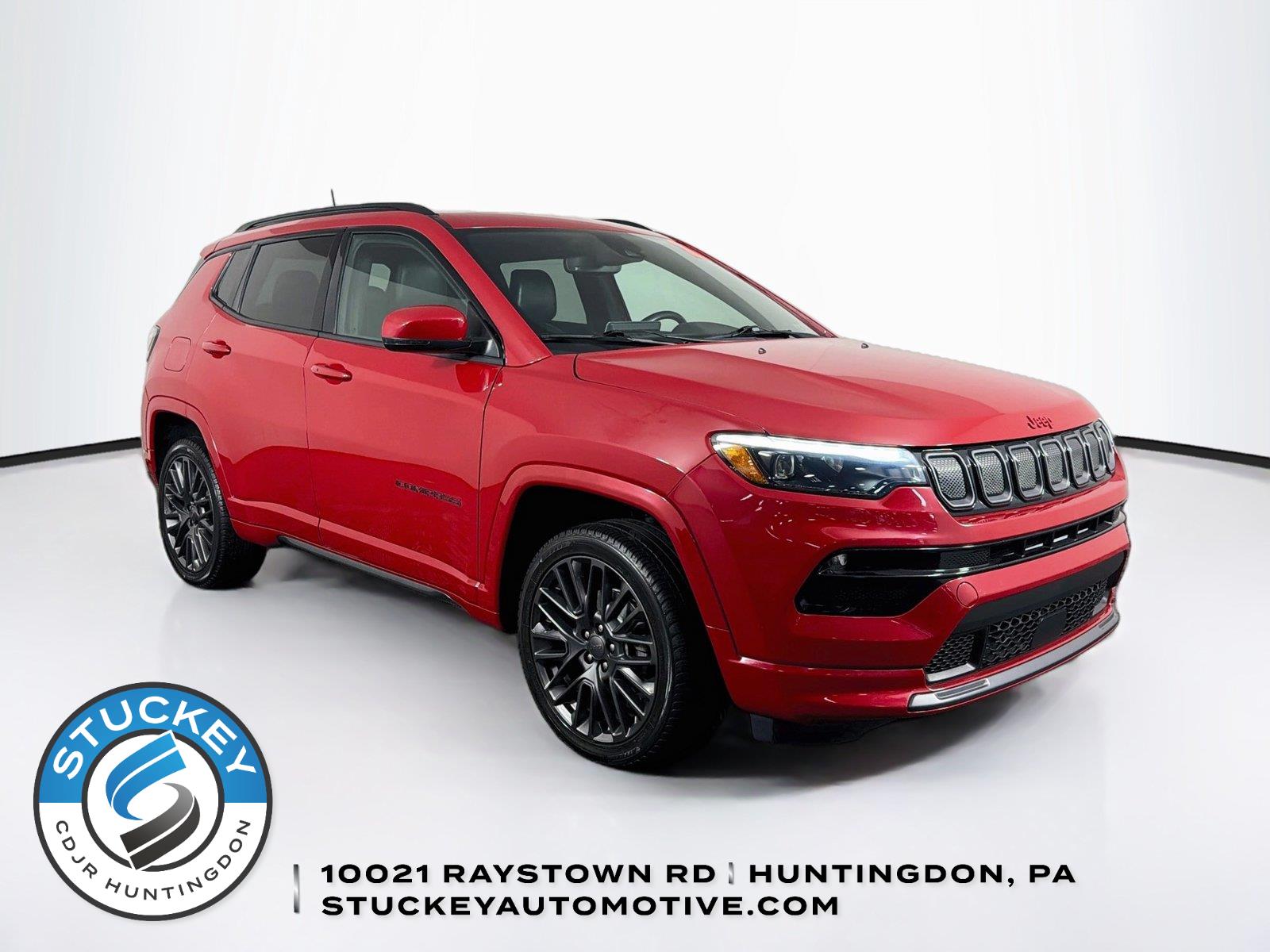 Redline Pearlcoat 2022 Jeep Compass SUV / Crossover Four-Wheel Drive 9-Speed Automatic