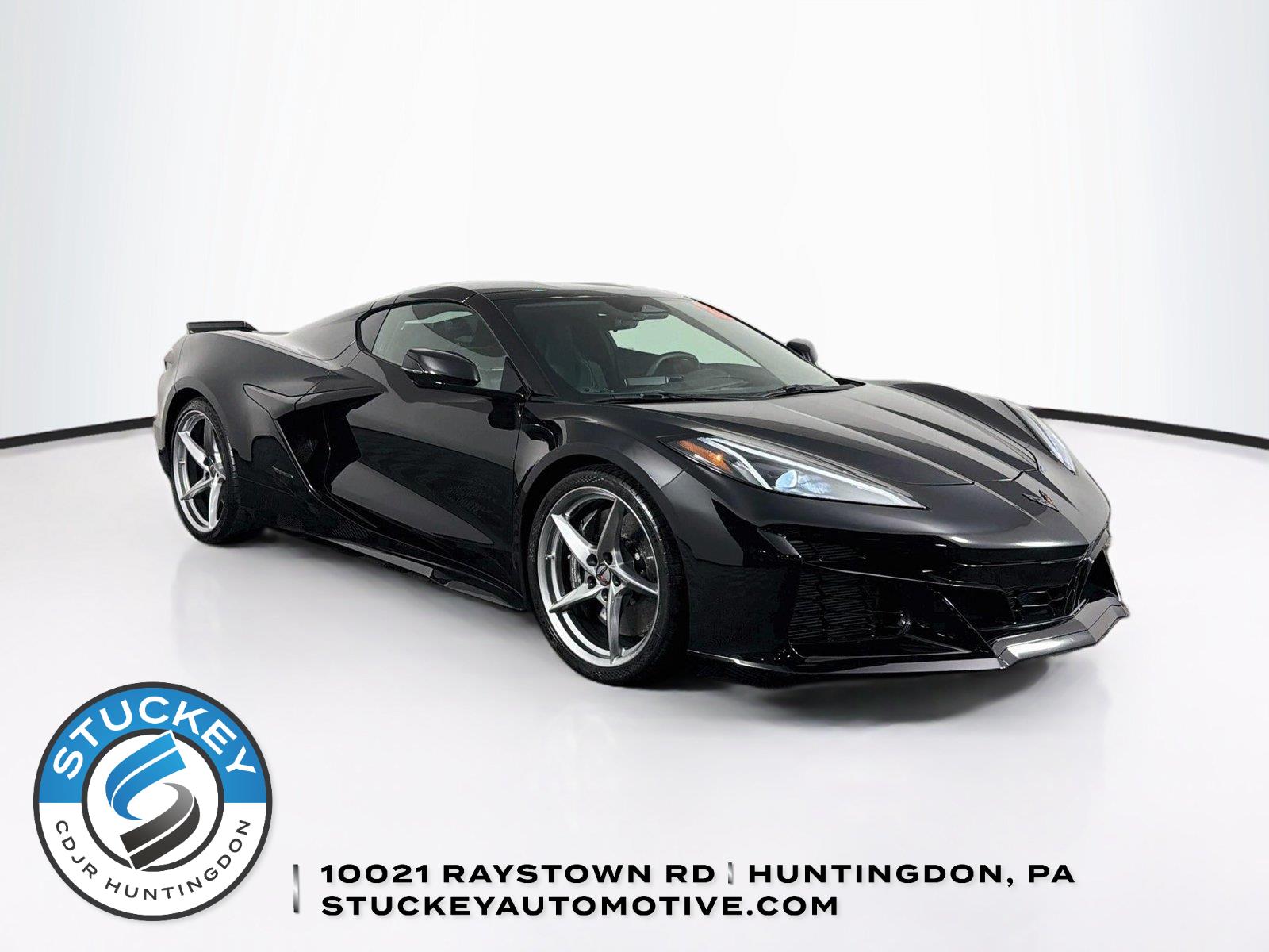 Black 2025 Chevrolet Corvette E-Ray Coupe All-Wheel Drive 8-Speed Dual Clutch