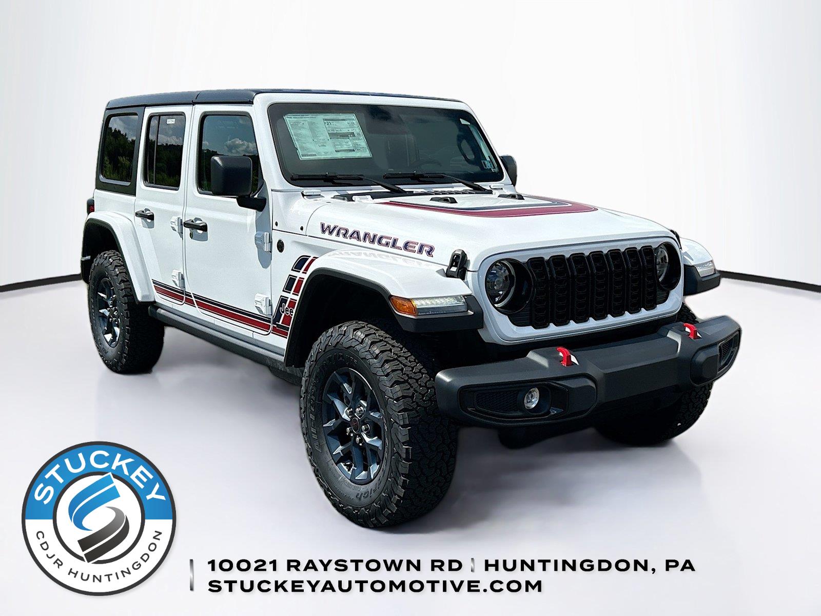 Bright White Clearcoat 2026 Jeep Wrangler SUV / Crossover Four-Wheel Drive 8-Speed Automatic
