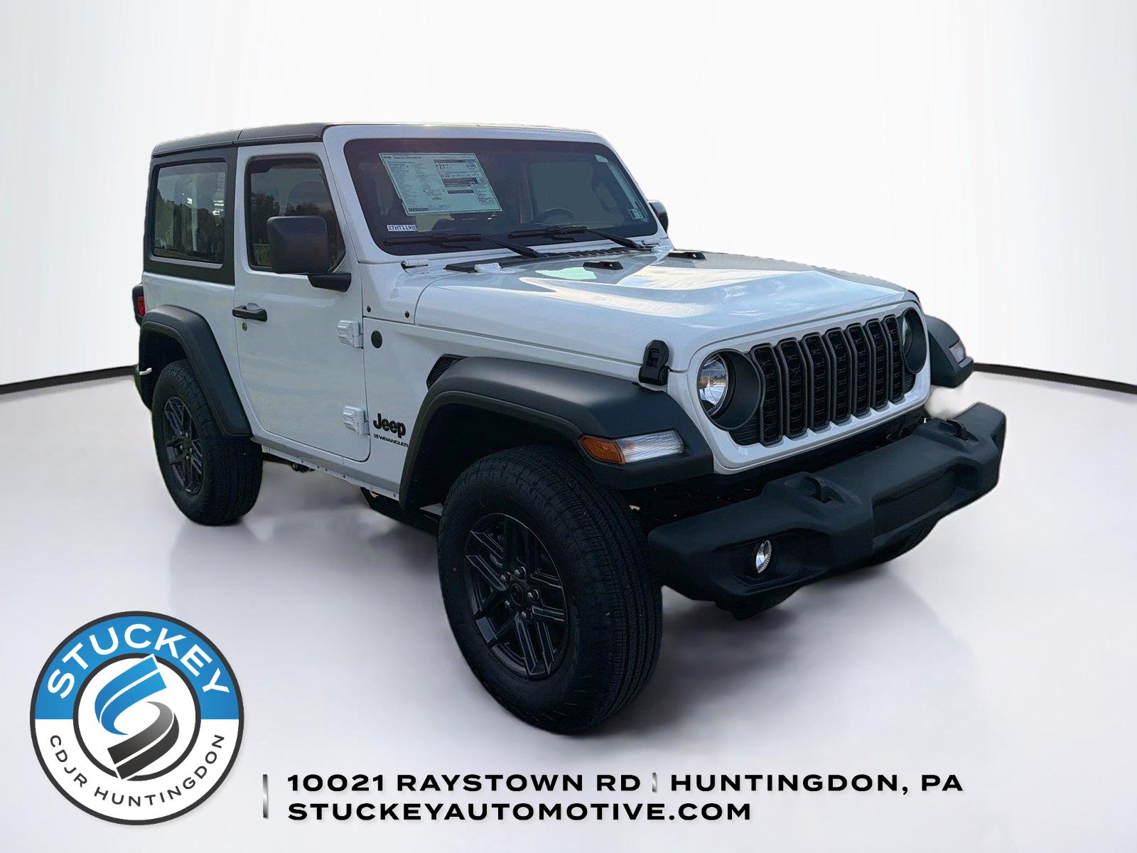 Bright White Clearcoat 2027 Jeep Wrangler SUV / Crossover Four-Wheel Drive 8-Speed Automatic