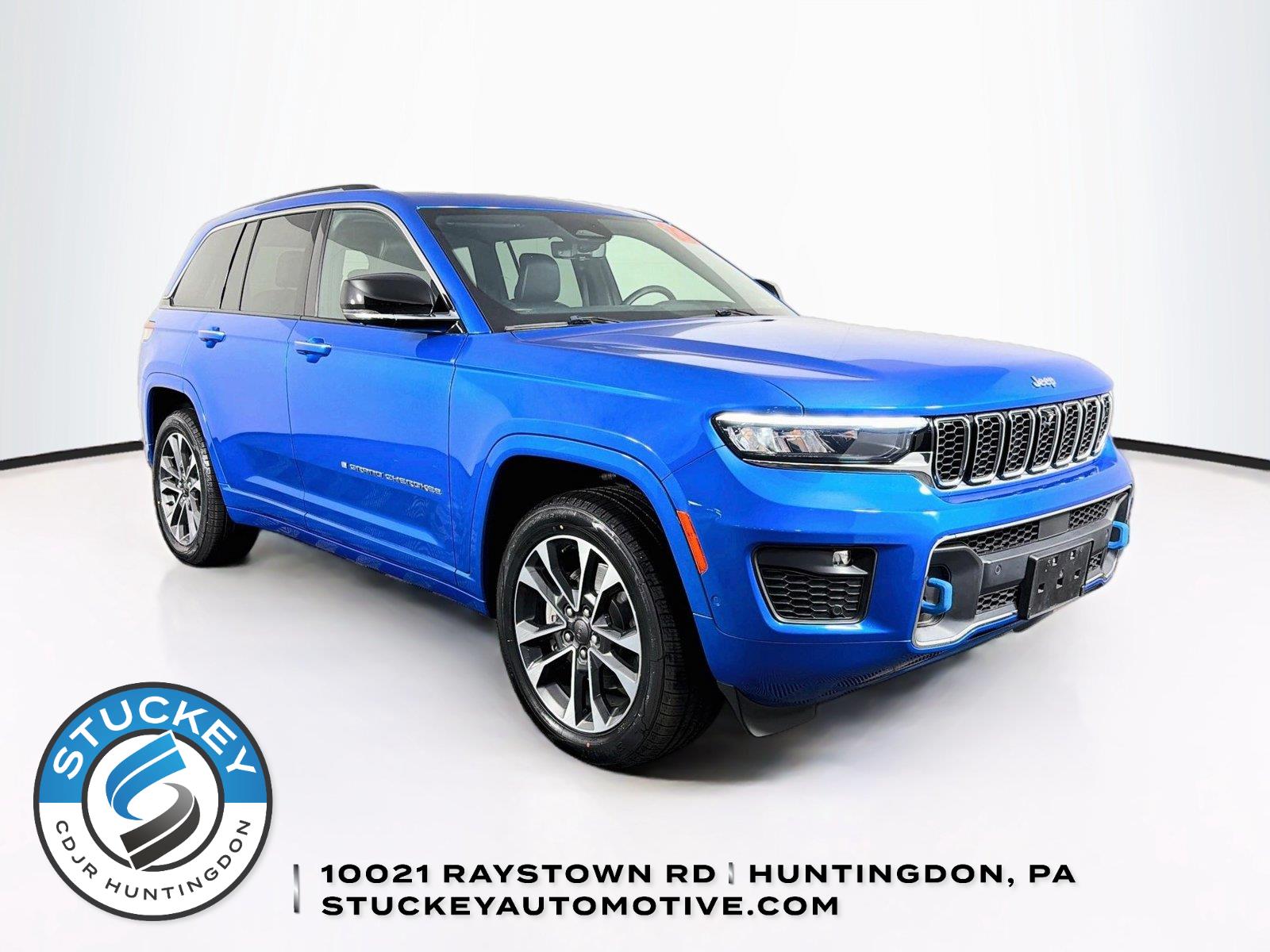 Hydro Blue Pearlcoat 2022 Jeep Grand Cherokee 4xe SUV / Crossover Four-Wheel Drive 8-Speed Automatic