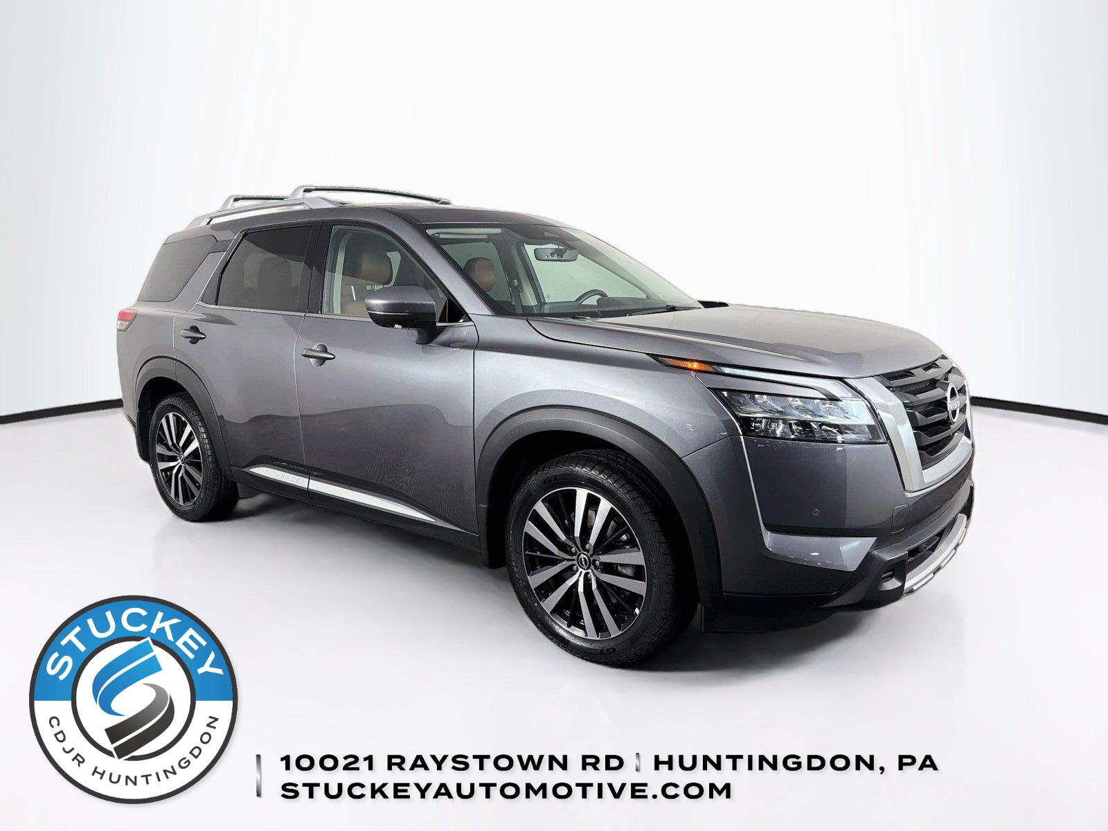 Gray (Gun Metallic) 2024 Nissan Pathfinder SUV / Crossover All-Wheel Drive Automatic