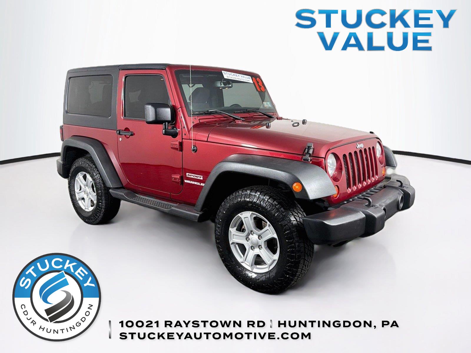 Deep Cherry Red Crystal Pearlcoat 2013 Jeep Wrangler SUV / Crossover Four-Wheel Drive 5-Speed Automatic