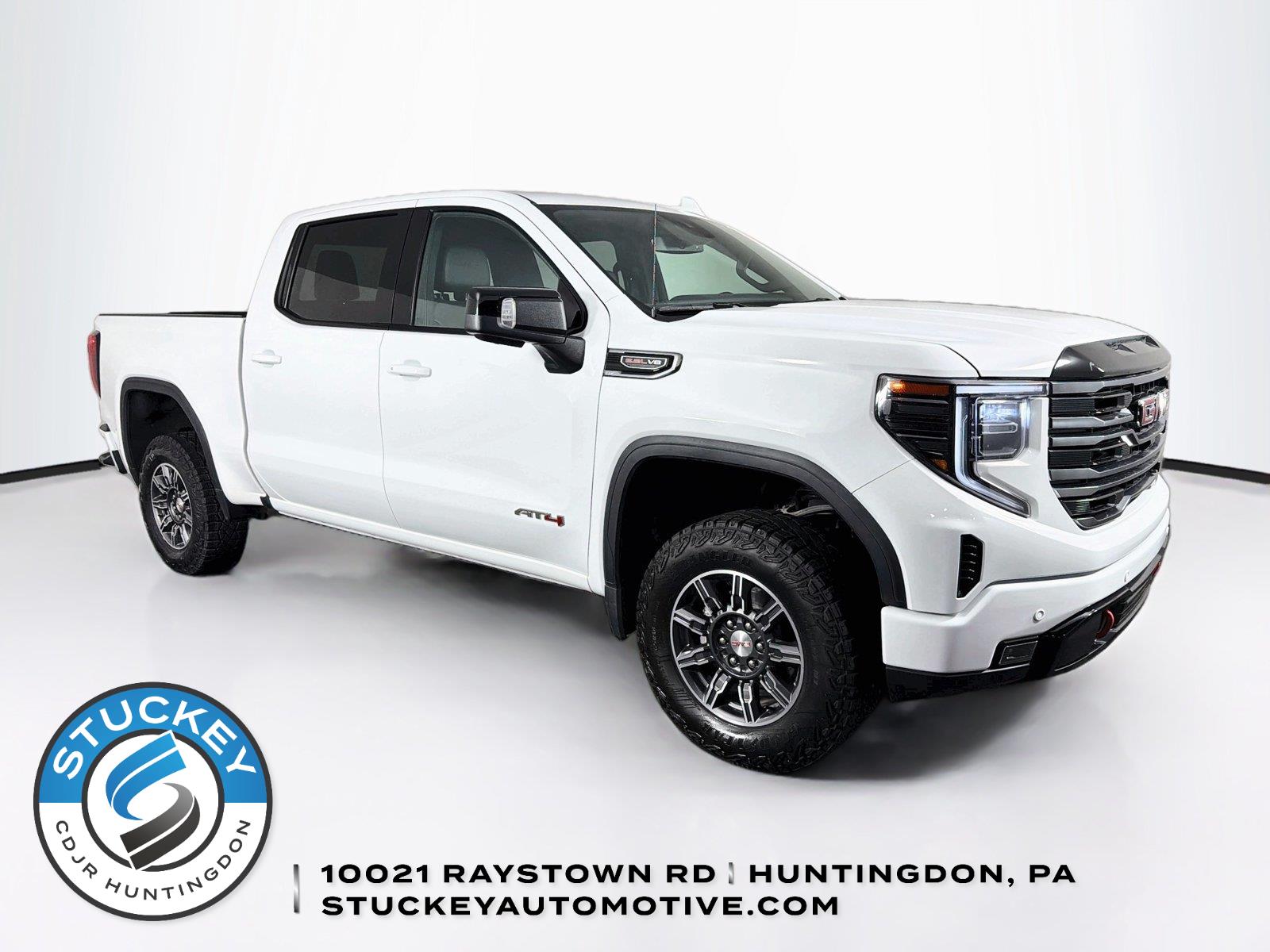 Summit White 2025 GMC Sierra 1500 Pickup Truck Four-Wheel Drive Automatic