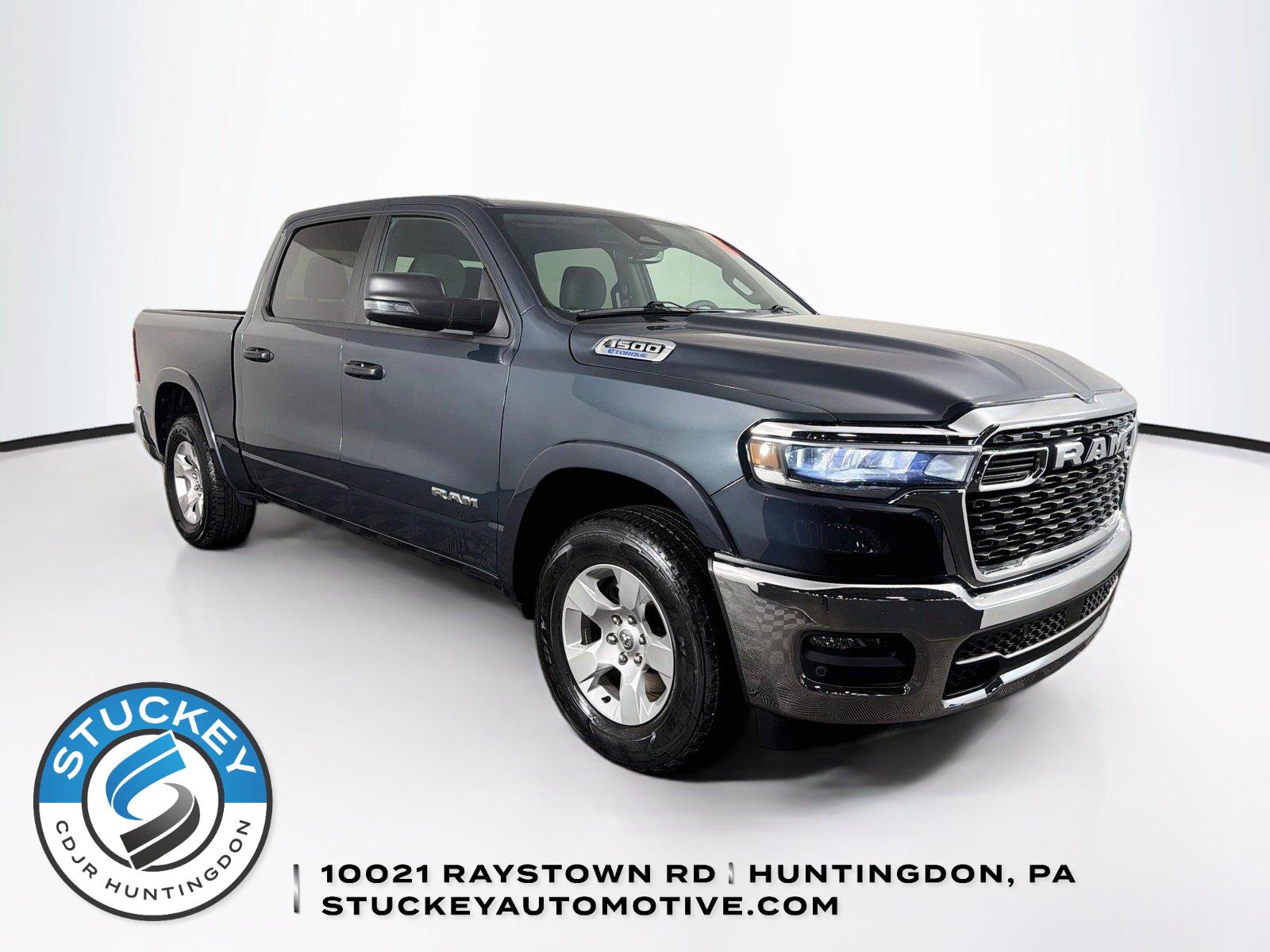Forged Blue Metallic 2025 RAM 1500 Pickup Truck Four-Wheel Drive 8-Speed Automatic