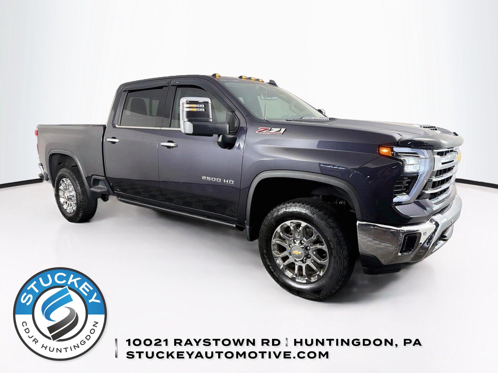 Black 2024 Chevrolet Silverado 2500HD Pickup Truck Four-Wheel Drive Automatic