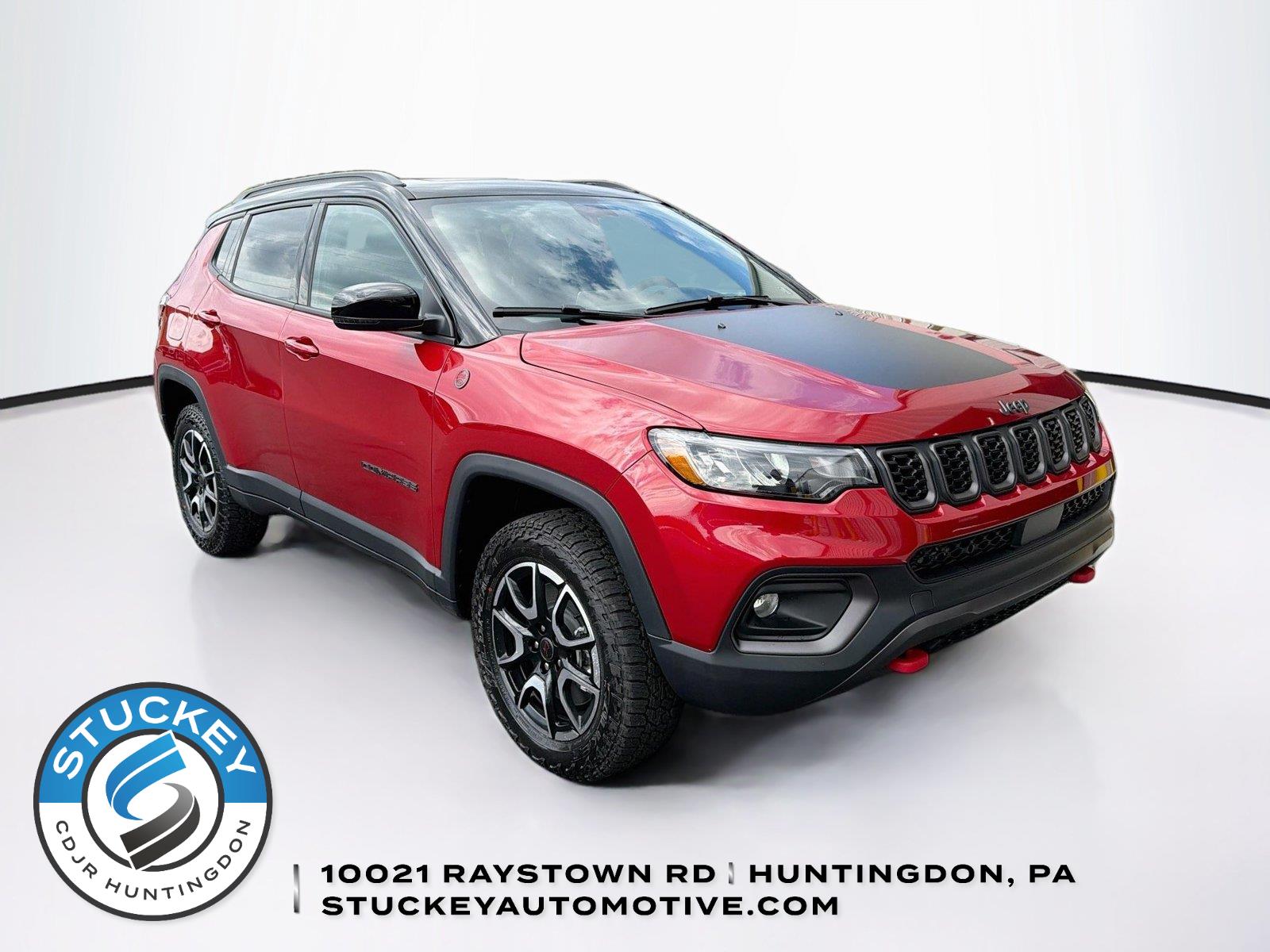 Red Hot Pearlcoat 2027 Jeep Compass SUV / Crossover Four-Wheel Drive 8-Speed Automatic