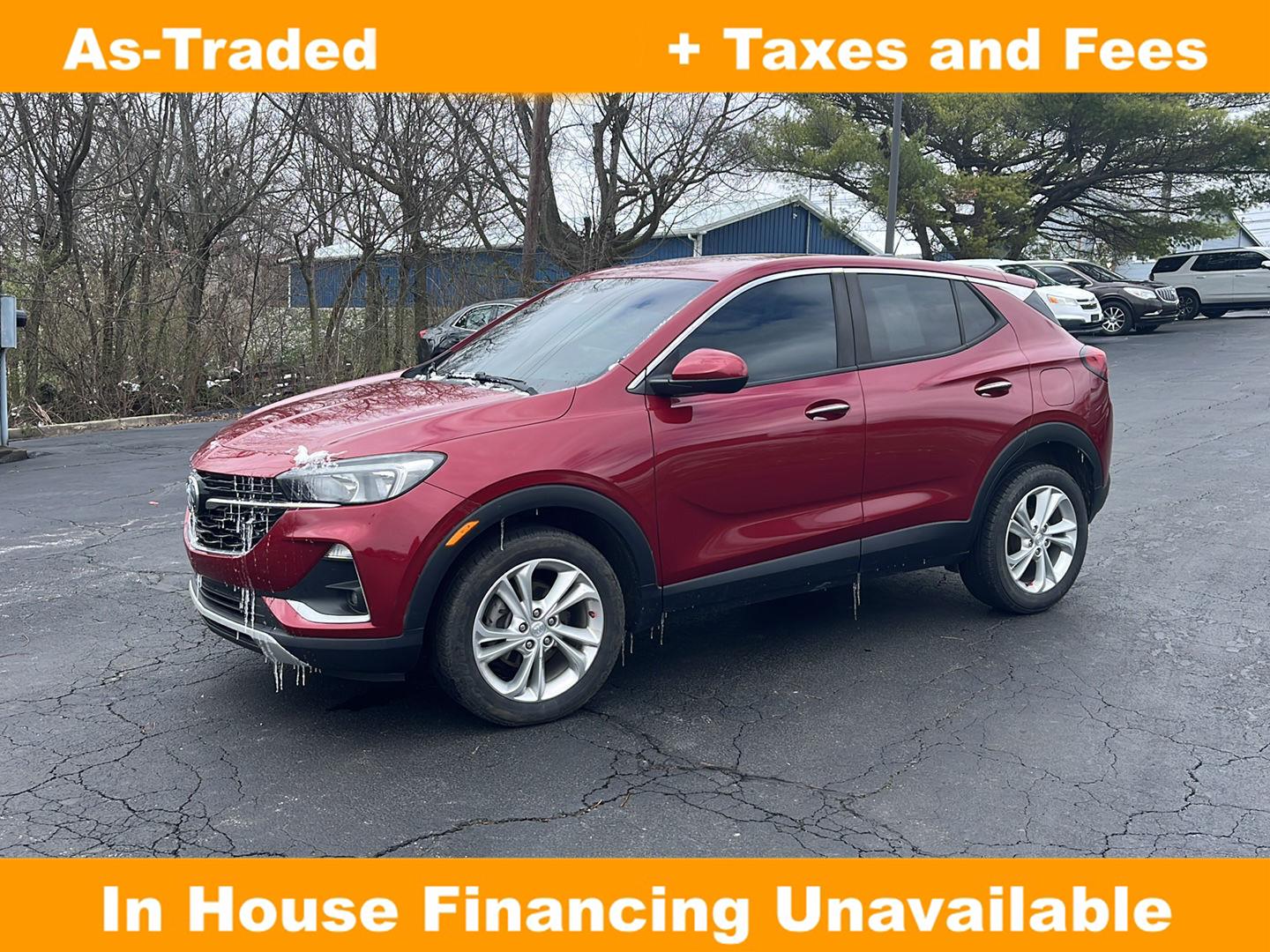 Chili Red Metallic 2020 Buick Encore GX Preferred AWD SUV / Crossover All-Wheel Drive 9-Speed Automatic