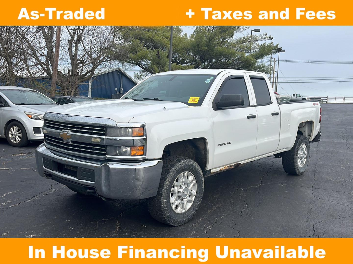 2015 Chevrolet Silverado 2500HD Work Truck Double Cab 4WD