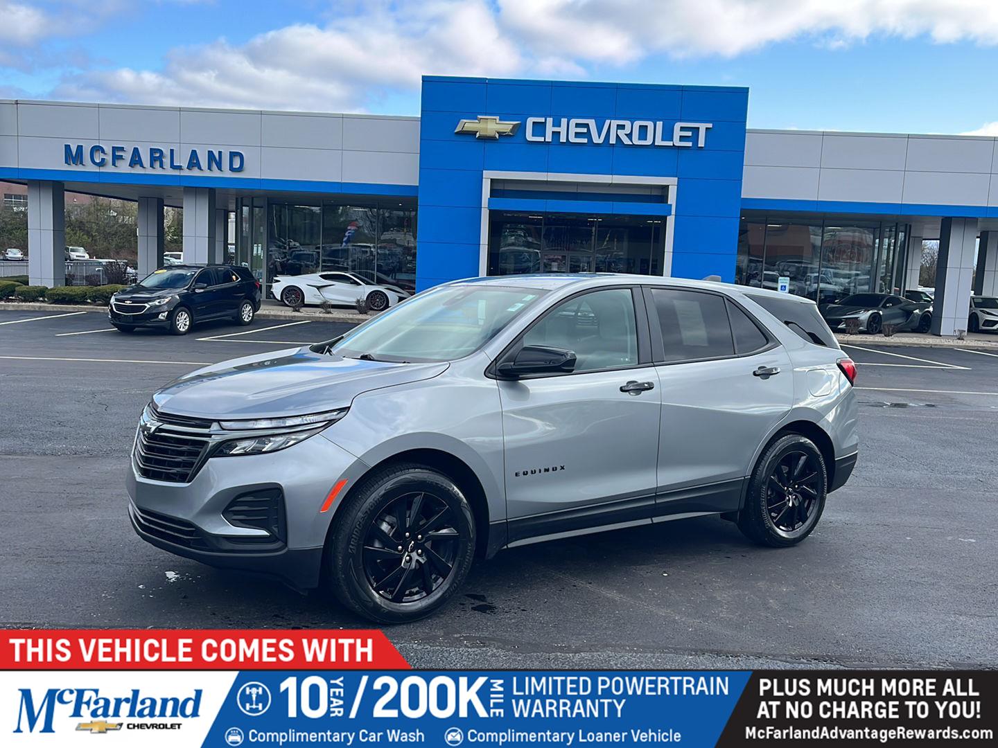 Sterling Gray Metallic 2024 Chevrolet Equinox SUV / Crossover Front-Wheel Drive 6-Speed Automatic Overdrive