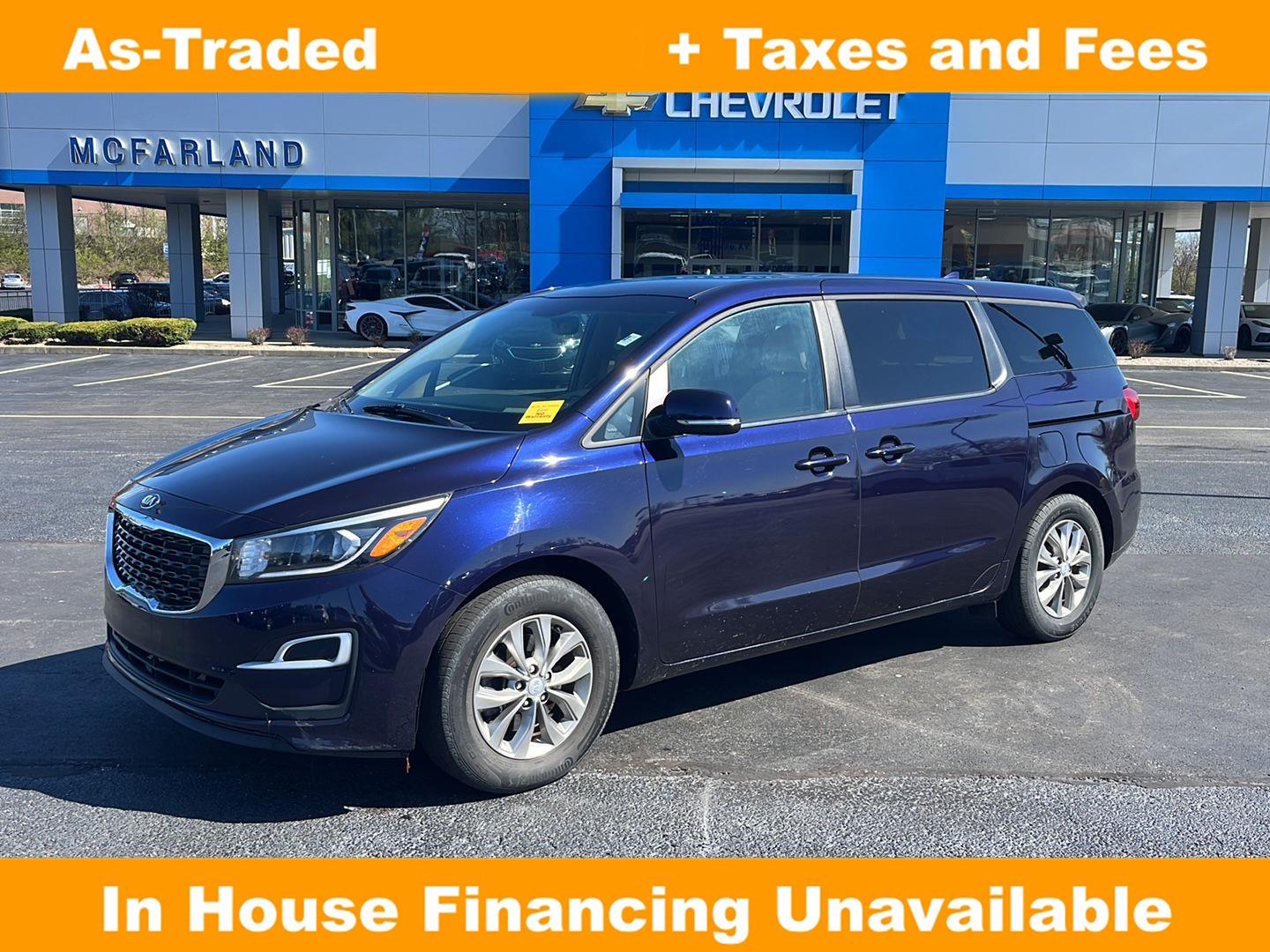  2019 Kia Sedona LX FWD   