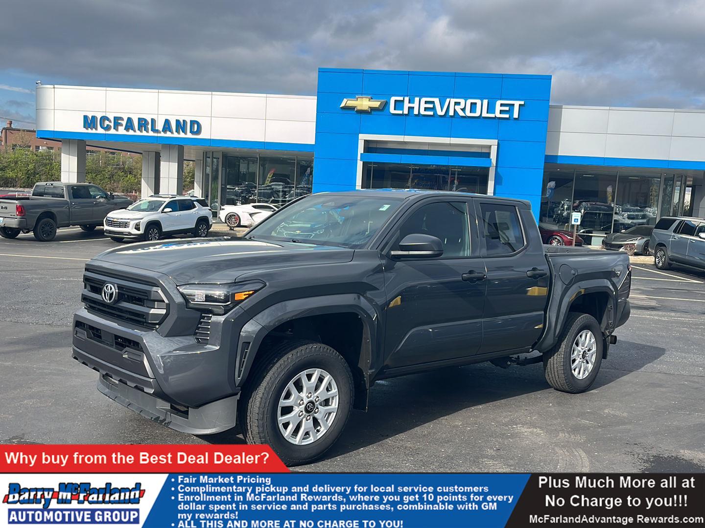 Underground 2024 Toyota Tacoma Pickup Truck Four-Wheel Drive 8-Speed Automatic