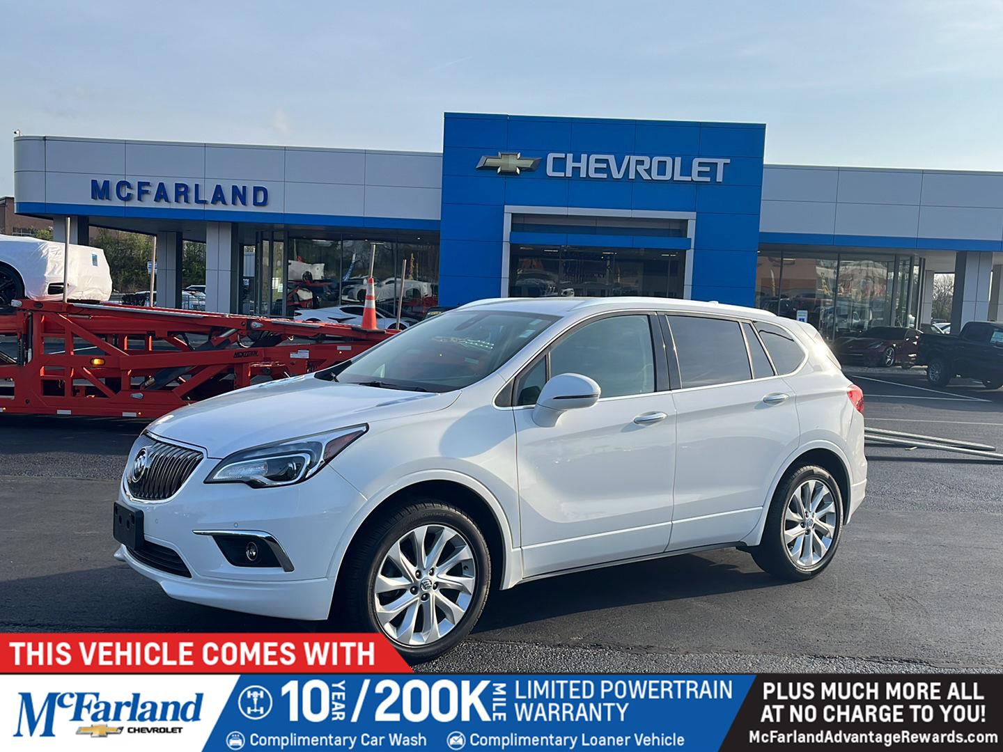 Summit White 2017 Buick Envision Premium I AWD SUV / Crossover All-Wheel Drive 6-Speed Automatic