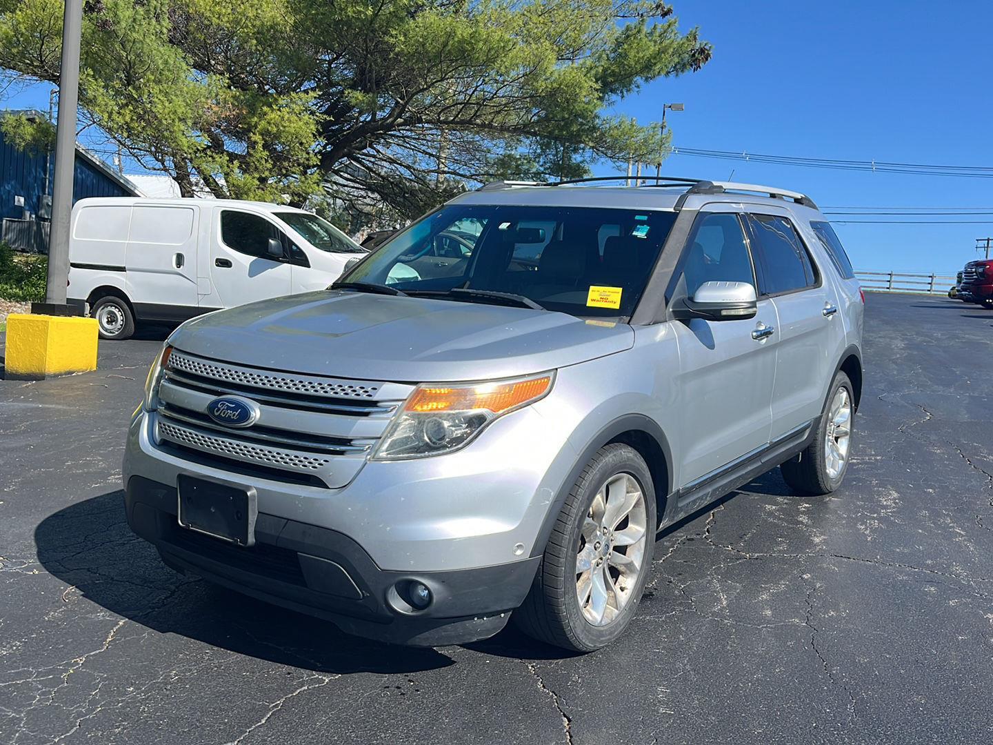 Ingot Silver Metallic 2011 Ford Explorer Limited SUV / Crossover Front-Wheel Drive 6-Speed Automatic