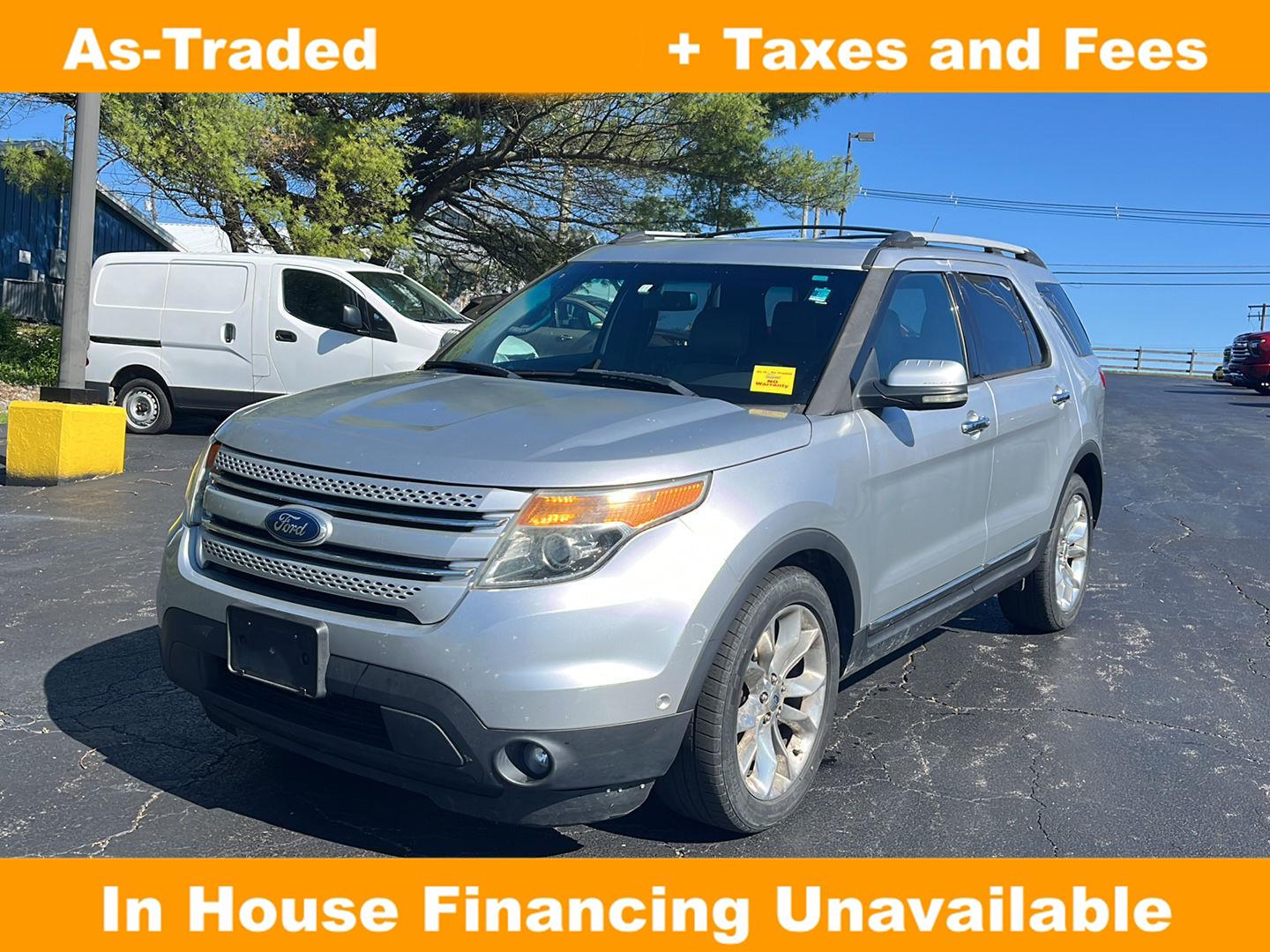 Ingot Silver Metallic 2011 Ford Explorer Limited SUV / Crossover Front-Wheel Drive 6-Speed Automatic